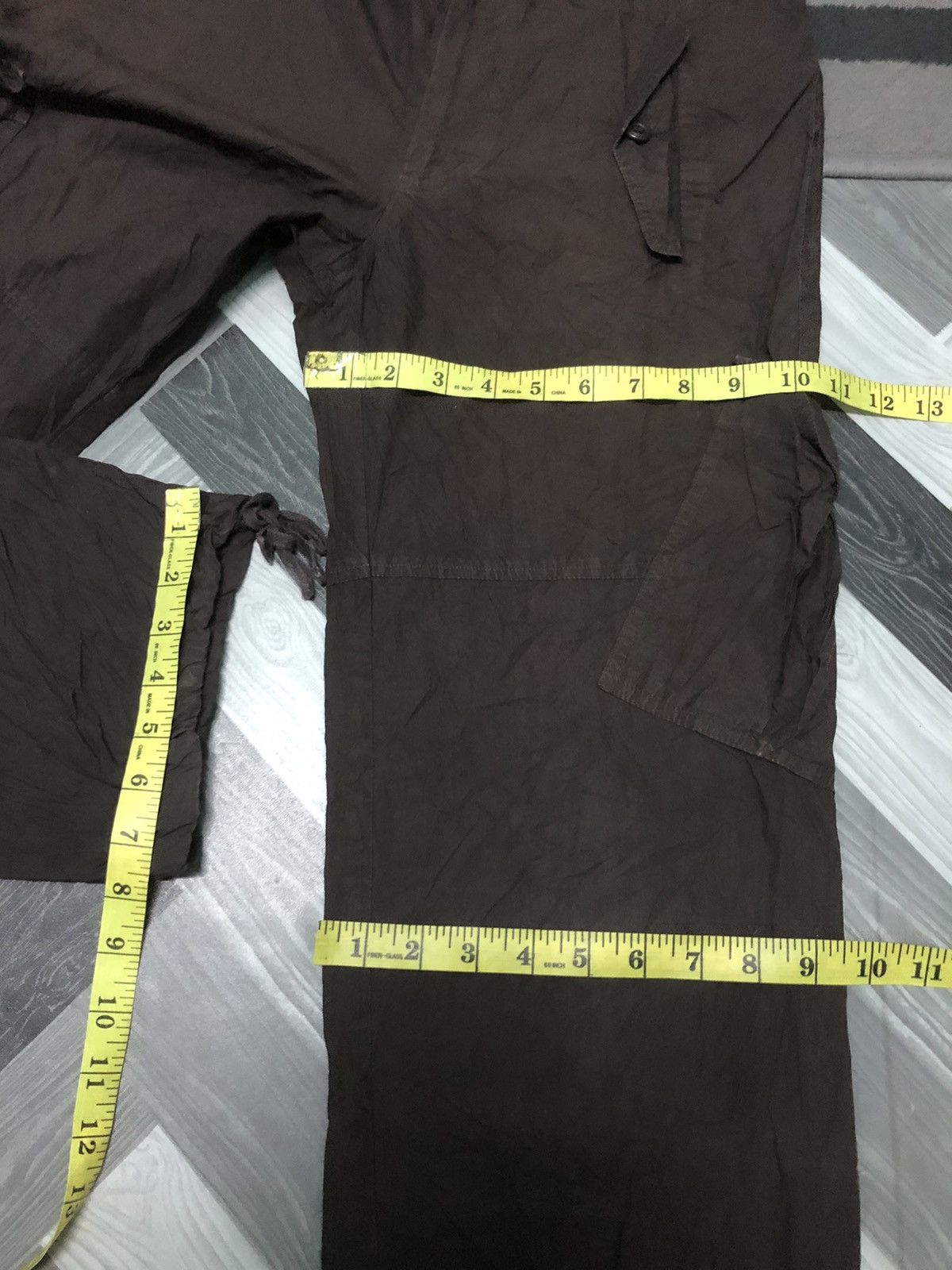 Issey Miyake VINTAGE SUNAOKUWAHARA ISSEY MIYAKE SOFT CARGO MULTI POCKET Size US 30 / EU 46 - 12 Thumbnail