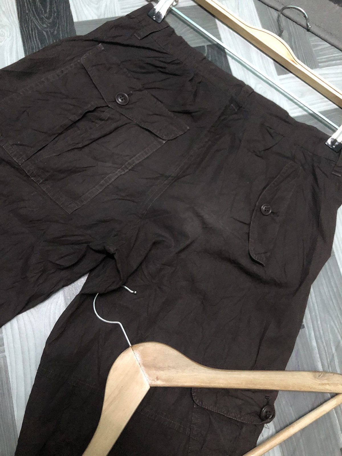 Issey Miyake VINTAGE SUNAOKUWAHARA ISSEY MIYAKE SOFT CARGO MULTI POCKET Size US 30 / EU 46 - 9 Thumbnail