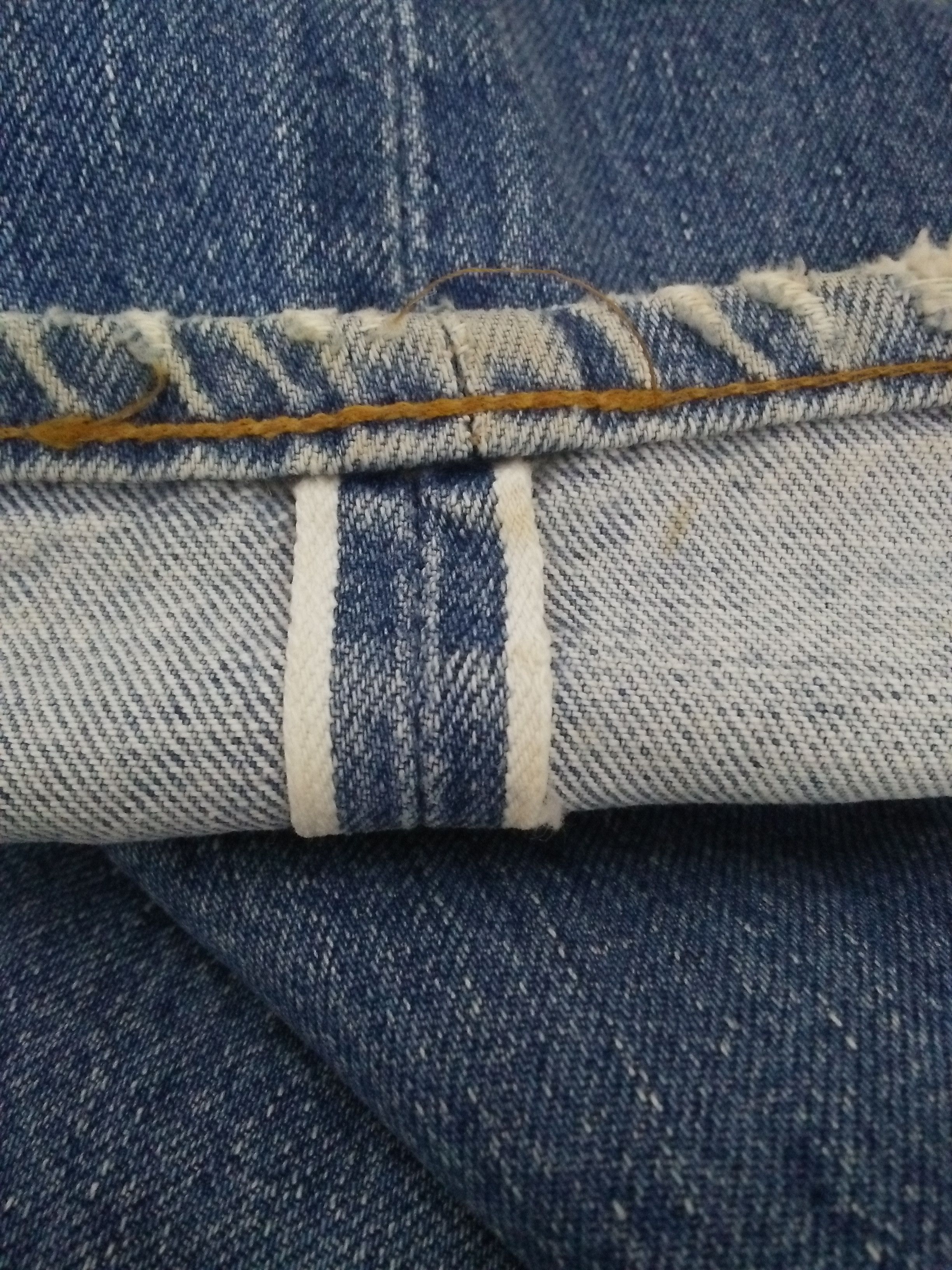 Levi's 90s LEVIS 501 DENIM BIG E SELVEDGE USA 555 (B212) Size US 30 / EU 46 - 11 Thumbnail