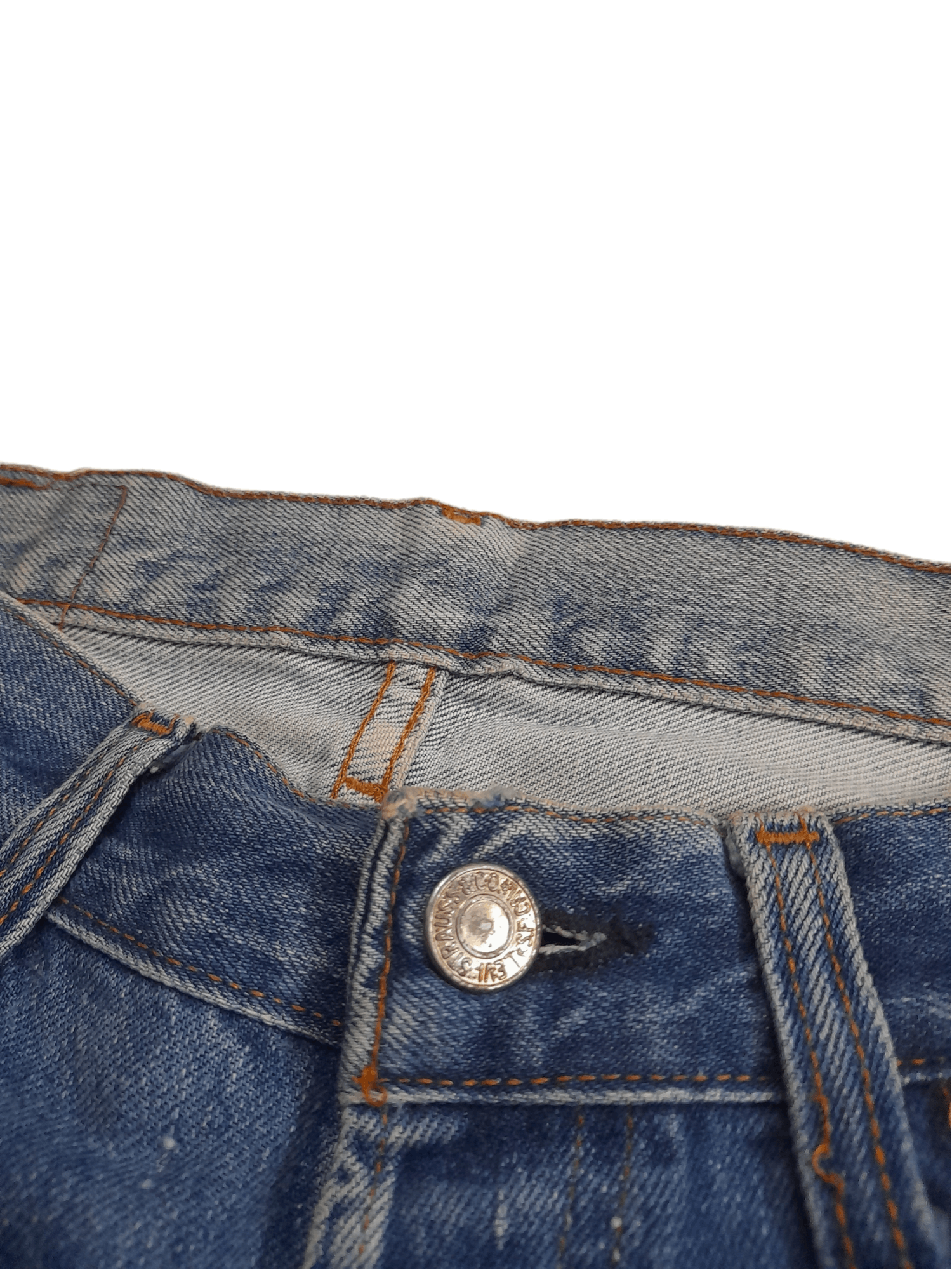 Levi's 90s LEVIS 501 DENIM BIG E SELVEDGE USA 555 (B212) Size US 30 / EU 46 - 5 Thumbnail
