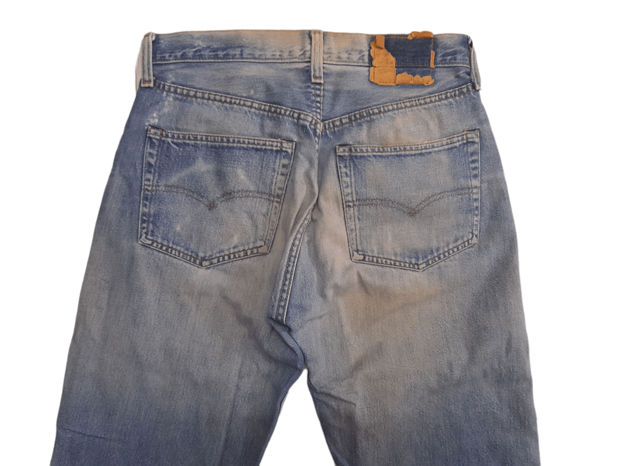 Levi's 90s LEVIS 501 DENIM BIG E SELVEDGE USA 555 (B212) Size US 30 / EU 46 - 8 Thumbnail