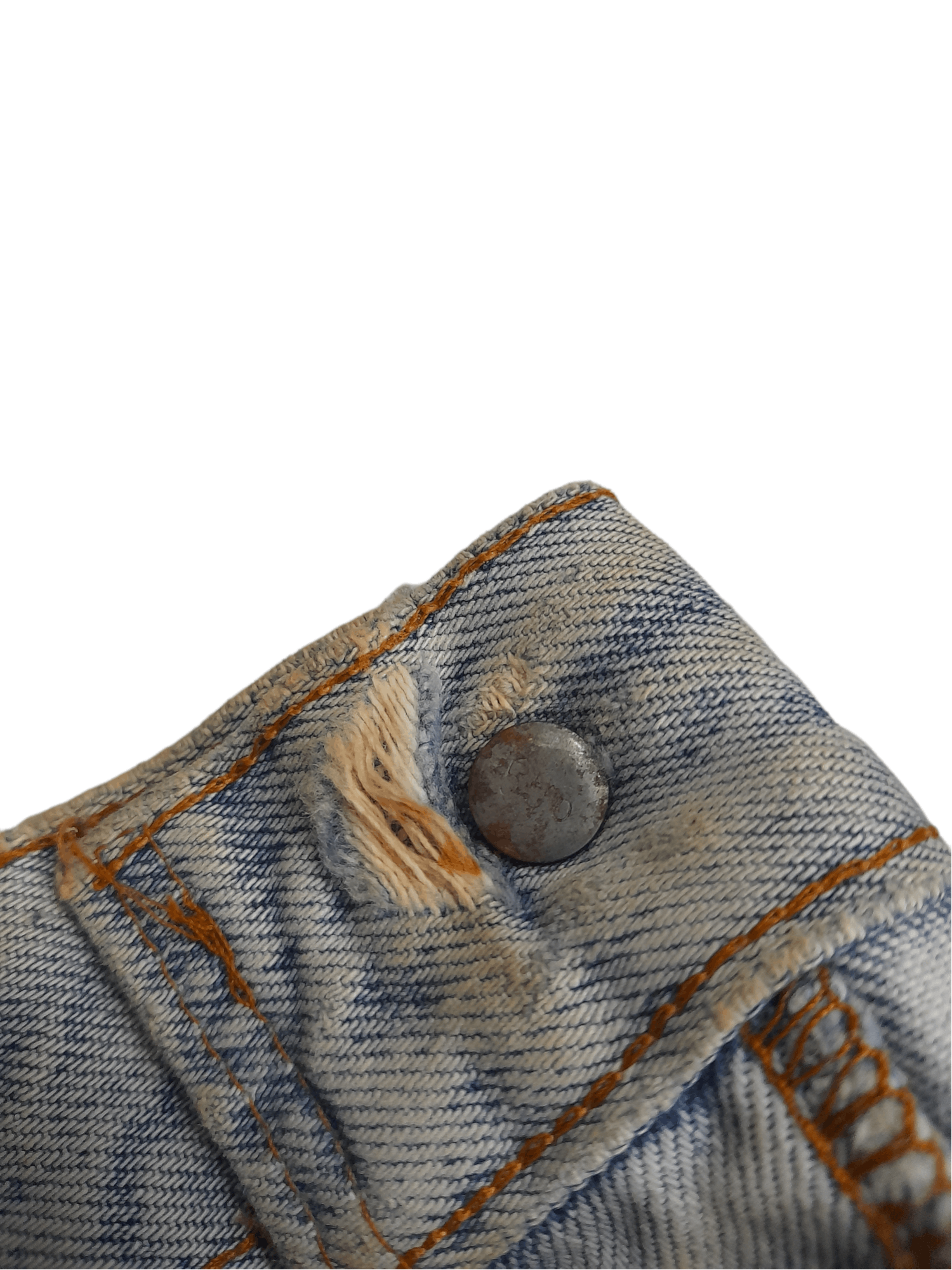 Levi's 90s LEVIS 501 DENIM BIG E SELVEDGE USA 555 (B212) Size US 30 / EU 46 - 6 Thumbnail