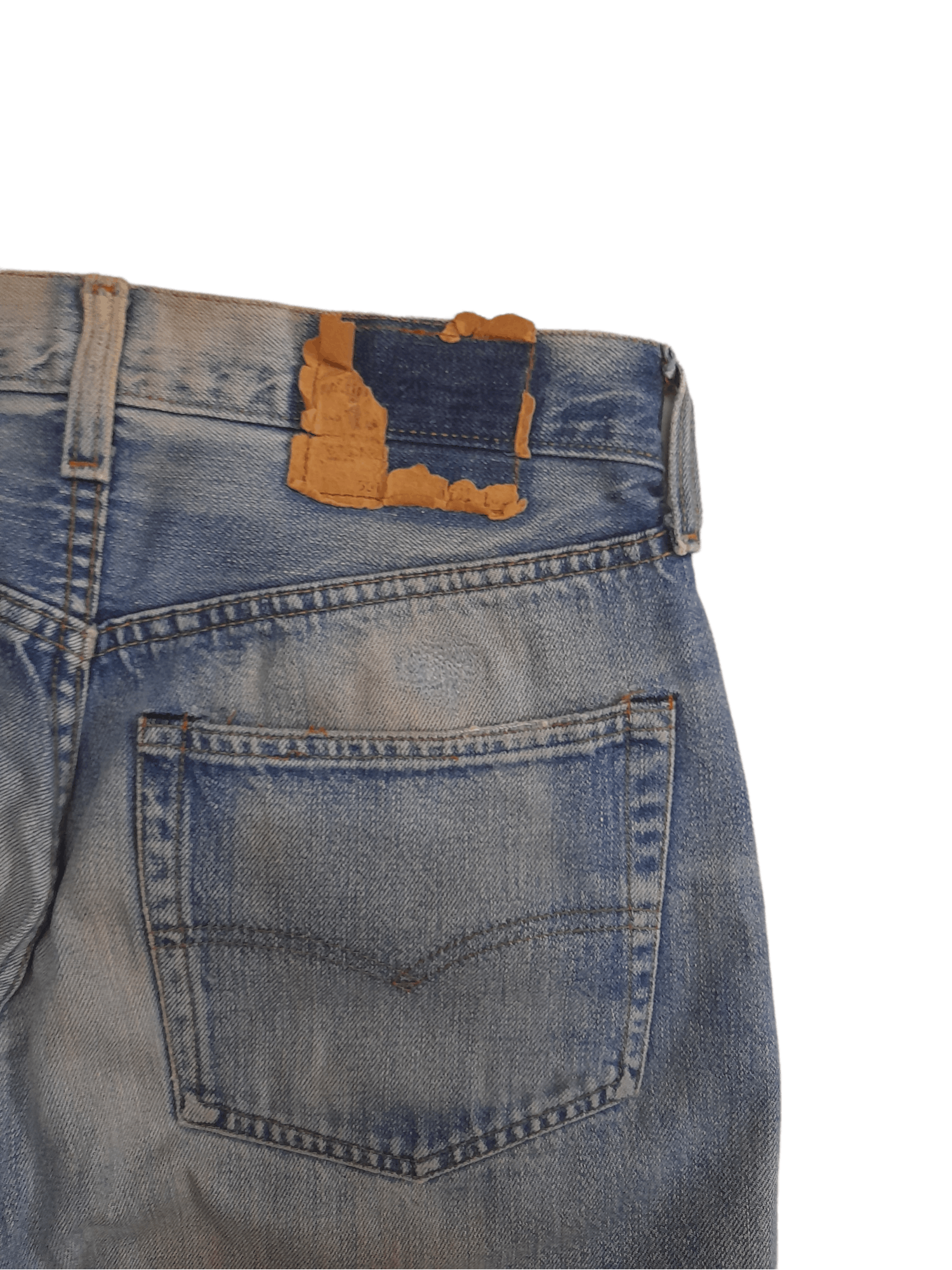Levi's 90s LEVIS 501 DENIM BIG E SELVEDGE USA 555 (B212) Size US 30 / EU 46 - 9 Thumbnail