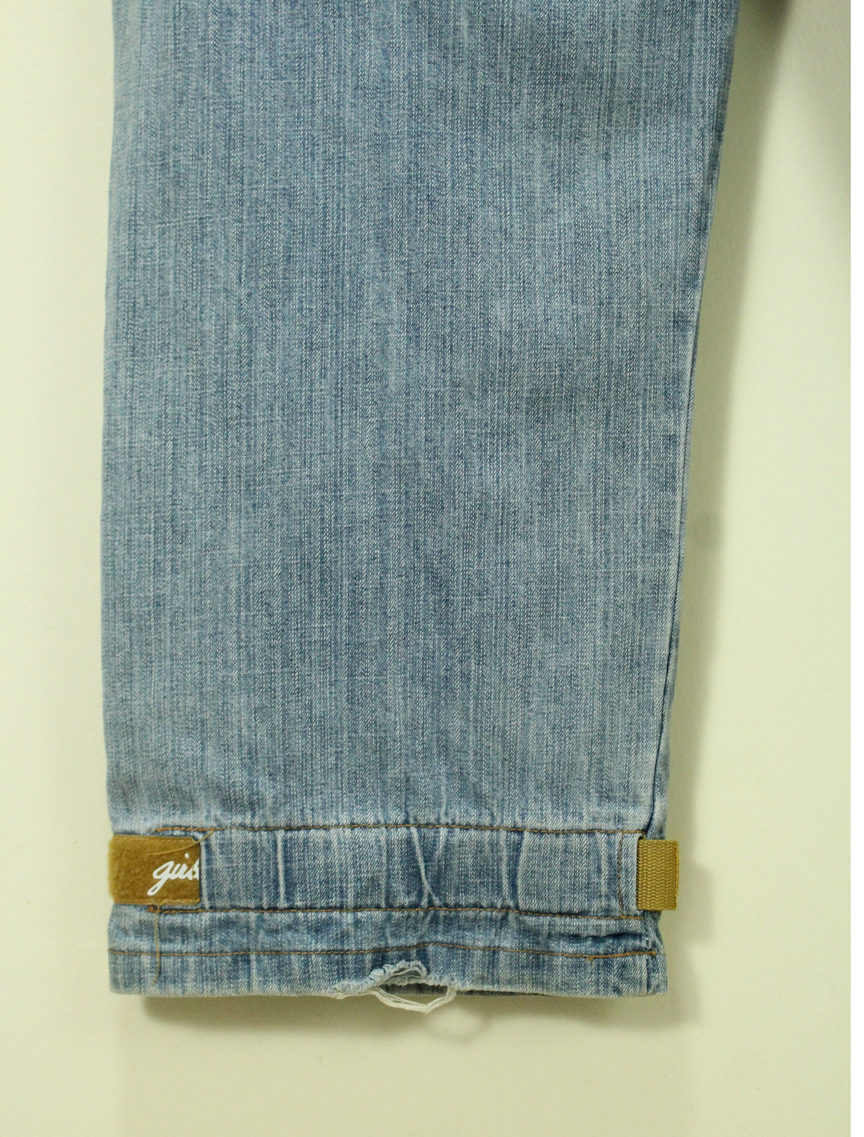 Marithe + Francois Girbaud BAGGY 🔥 Vintage Marithe Francois Girbaud Denim Strap Bondage Size US 34 / EU 50 - 12 Thumbnail