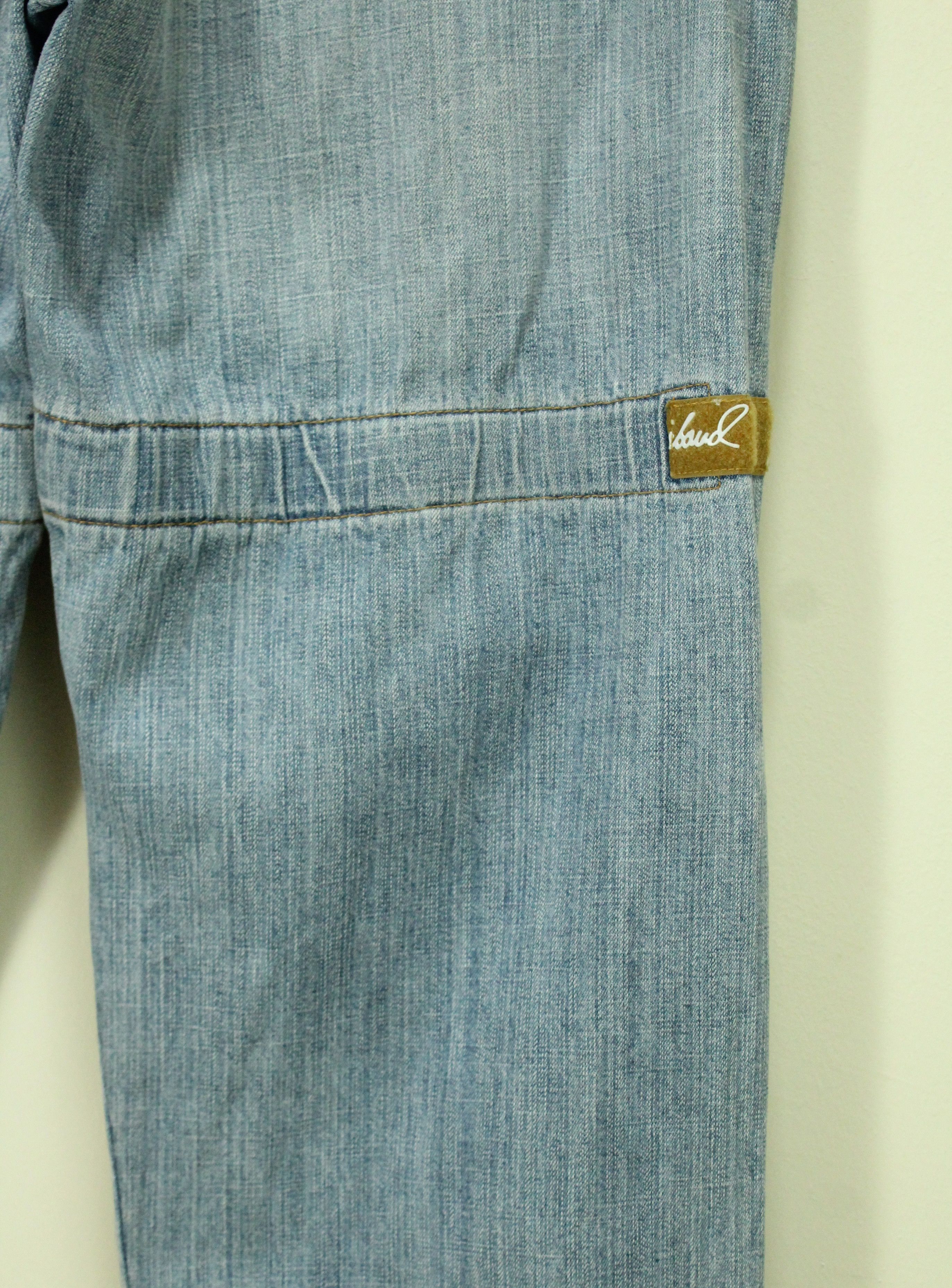 Marithe + Francois Girbaud BAGGY 🔥 Vintage Marithe Francois Girbaud Denim Strap Bondage Size US 34 / EU 50 - 9 Thumbnail