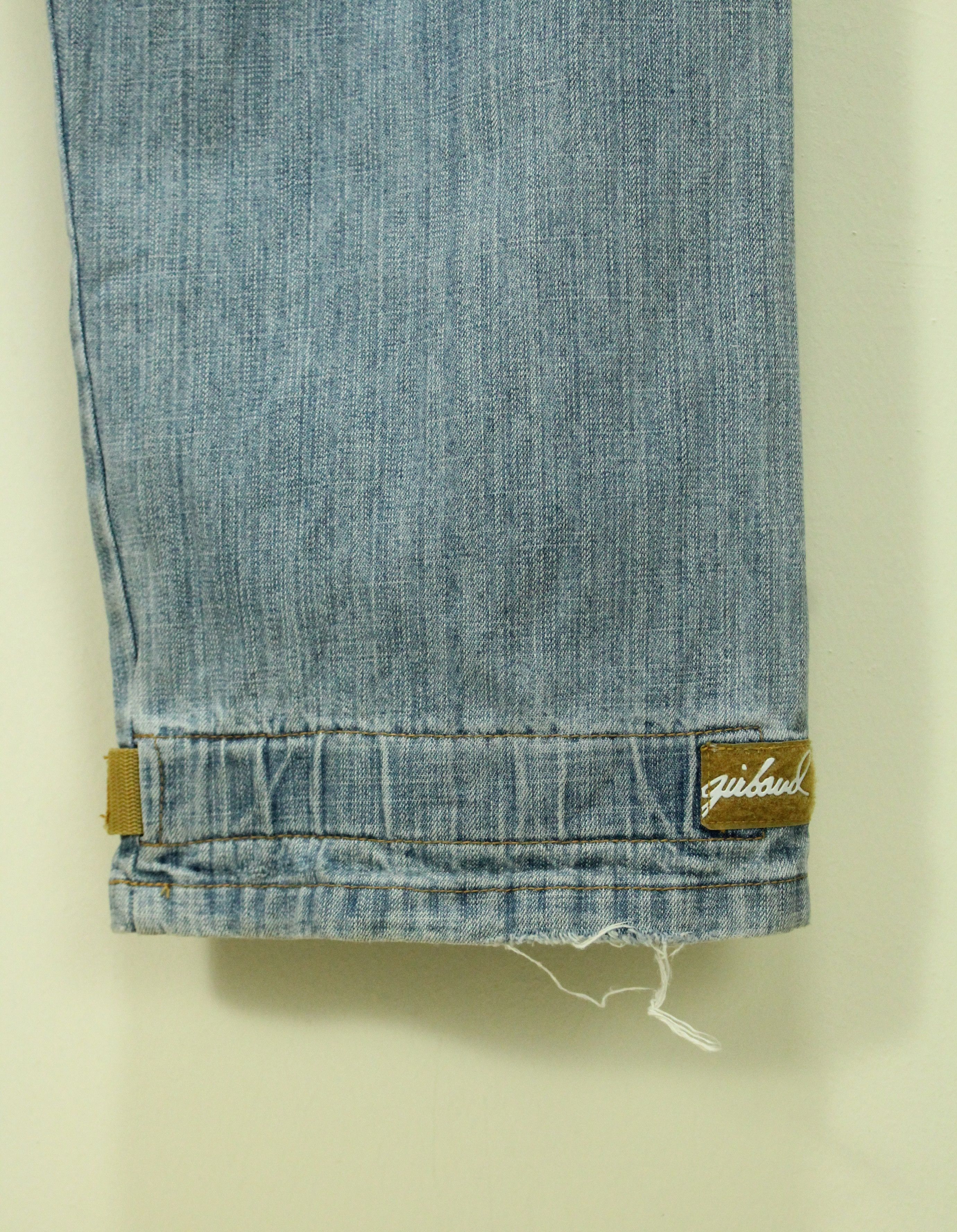 Marithe + Francois Girbaud BAGGY 🔥 Vintage Marithe Francois Girbaud Denim Strap Bondage Size US 34 / EU 50 - 10 Thumbnail