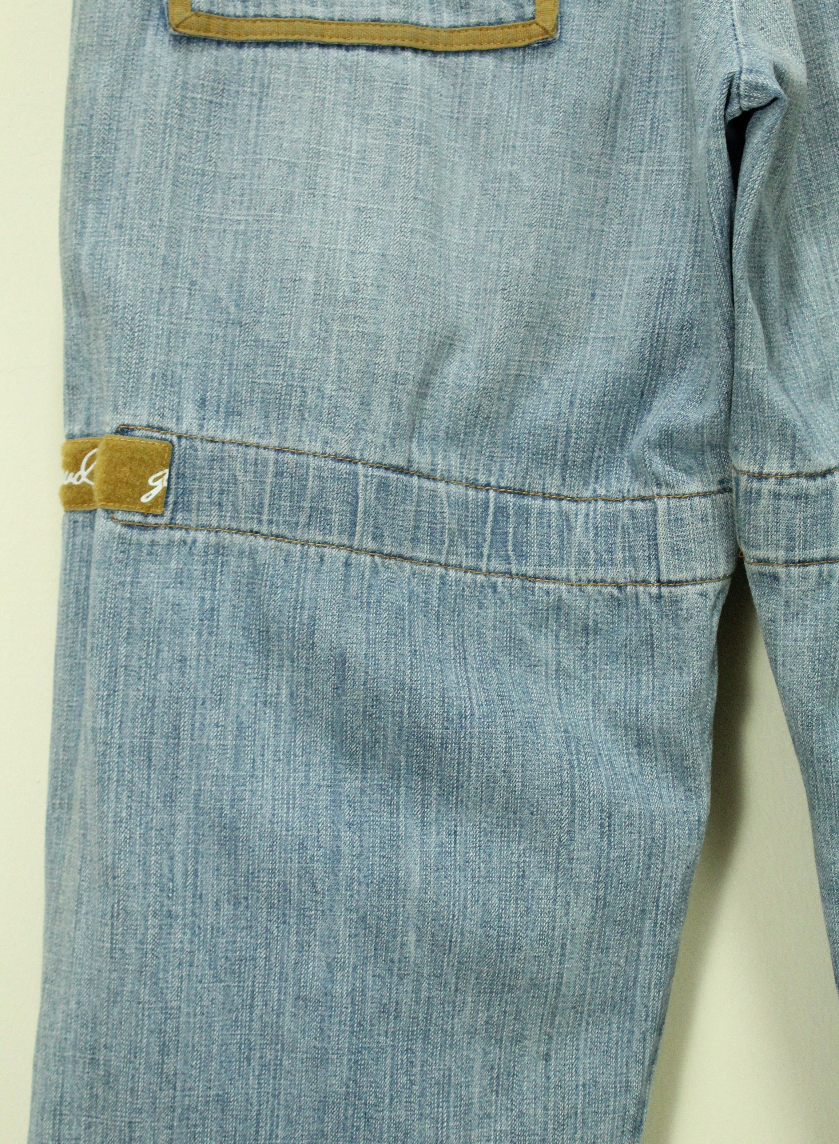 Marithe + Francois Girbaud BAGGY 🔥 Vintage Marithe Francois Girbaud Denim Strap Bondage Size US 34 / EU 50 - 11 Thumbnail