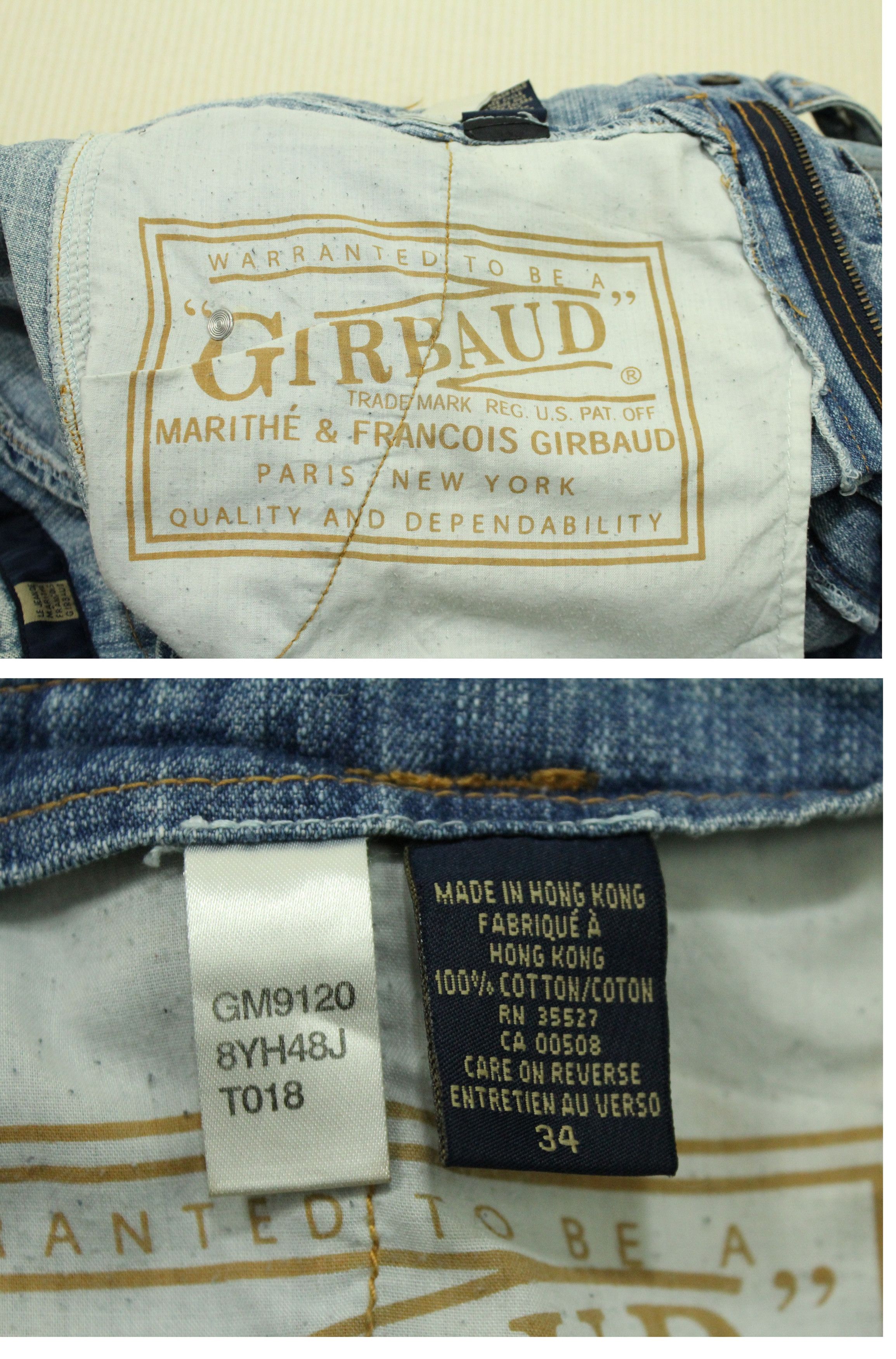 Marithe + Francois Girbaud BAGGY 🔥 Vintage Marithe Francois Girbaud Denim Strap Bondage Size US 34 / EU 50 - 17 Thumbnail