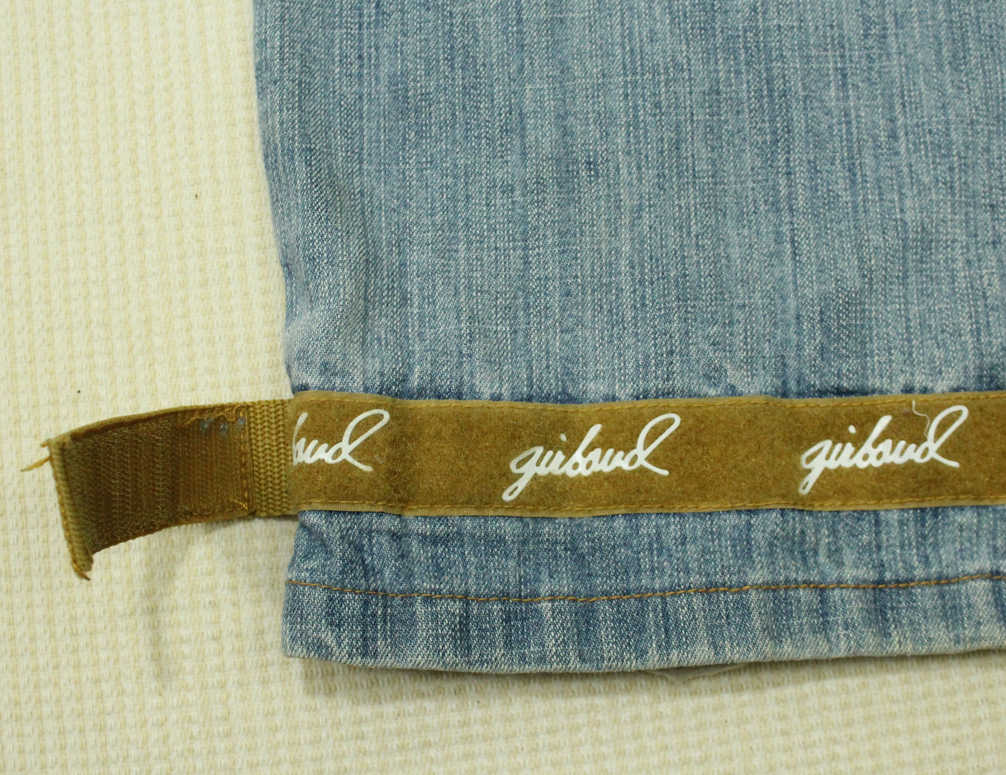Marithe + Francois Girbaud BAGGY 🔥 Vintage Marithe Francois Girbaud Denim Strap Bondage Size US 34 / EU 50 - 14 Thumbnail
