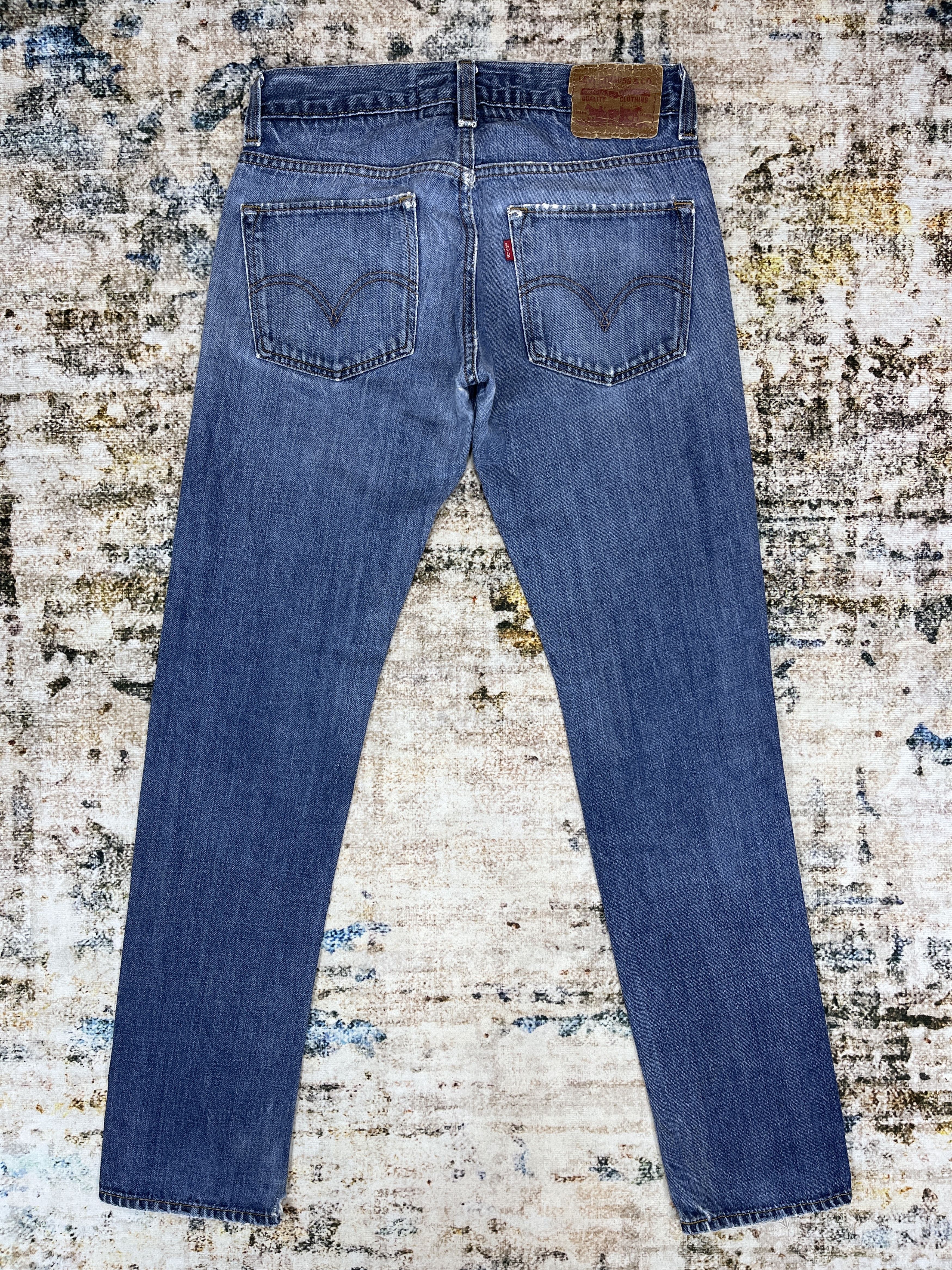 Levi's × Vintage Blue Distressed Vintage Levi's 511 Jeans 30×32 Denim - J146 Size US 30 / EU 46 - 2 Thumbnail