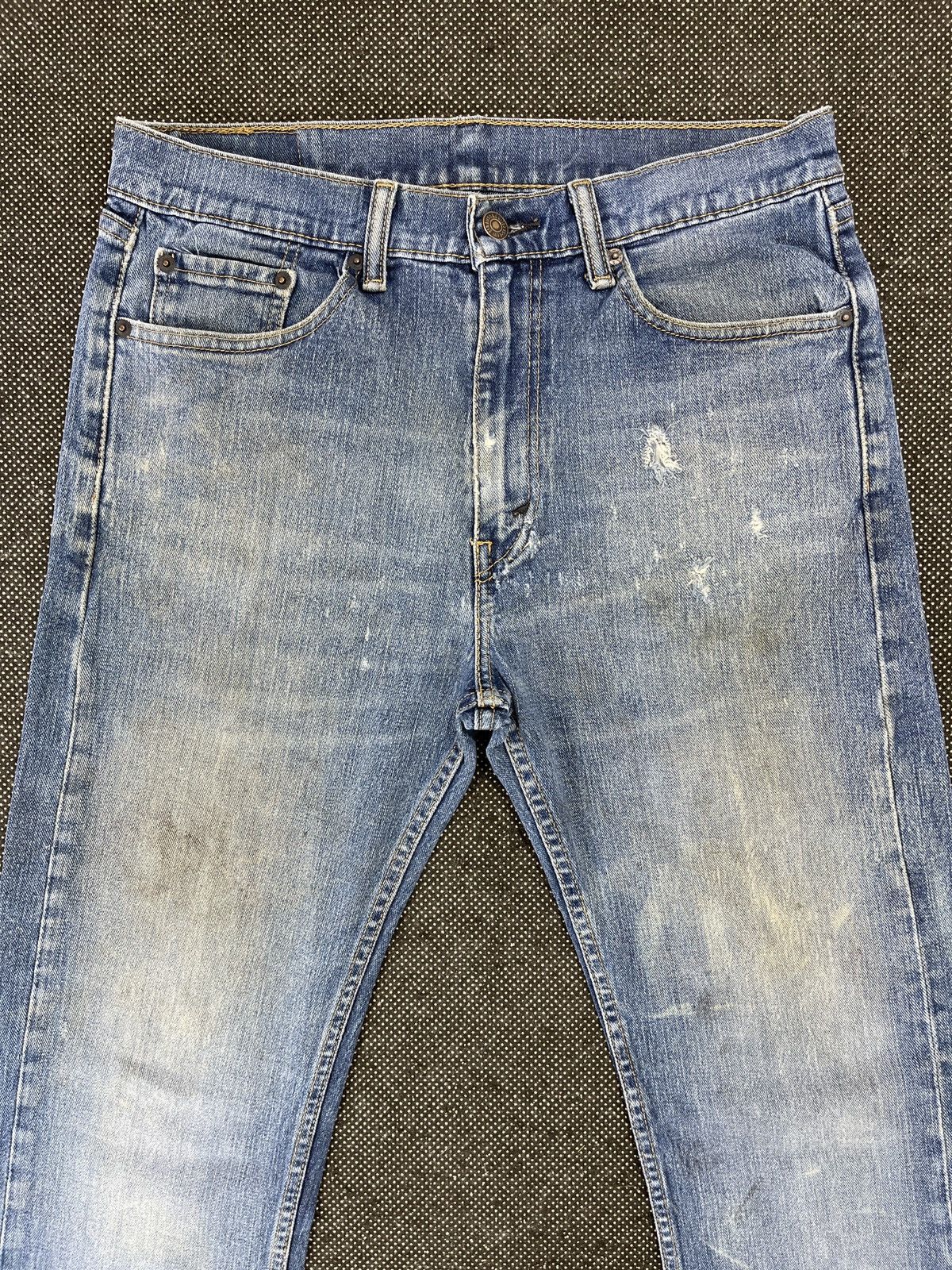 Levi's Vintage Levis 505 Ripped Jeans - J620 Size US 33 - 3 Thumbnail
