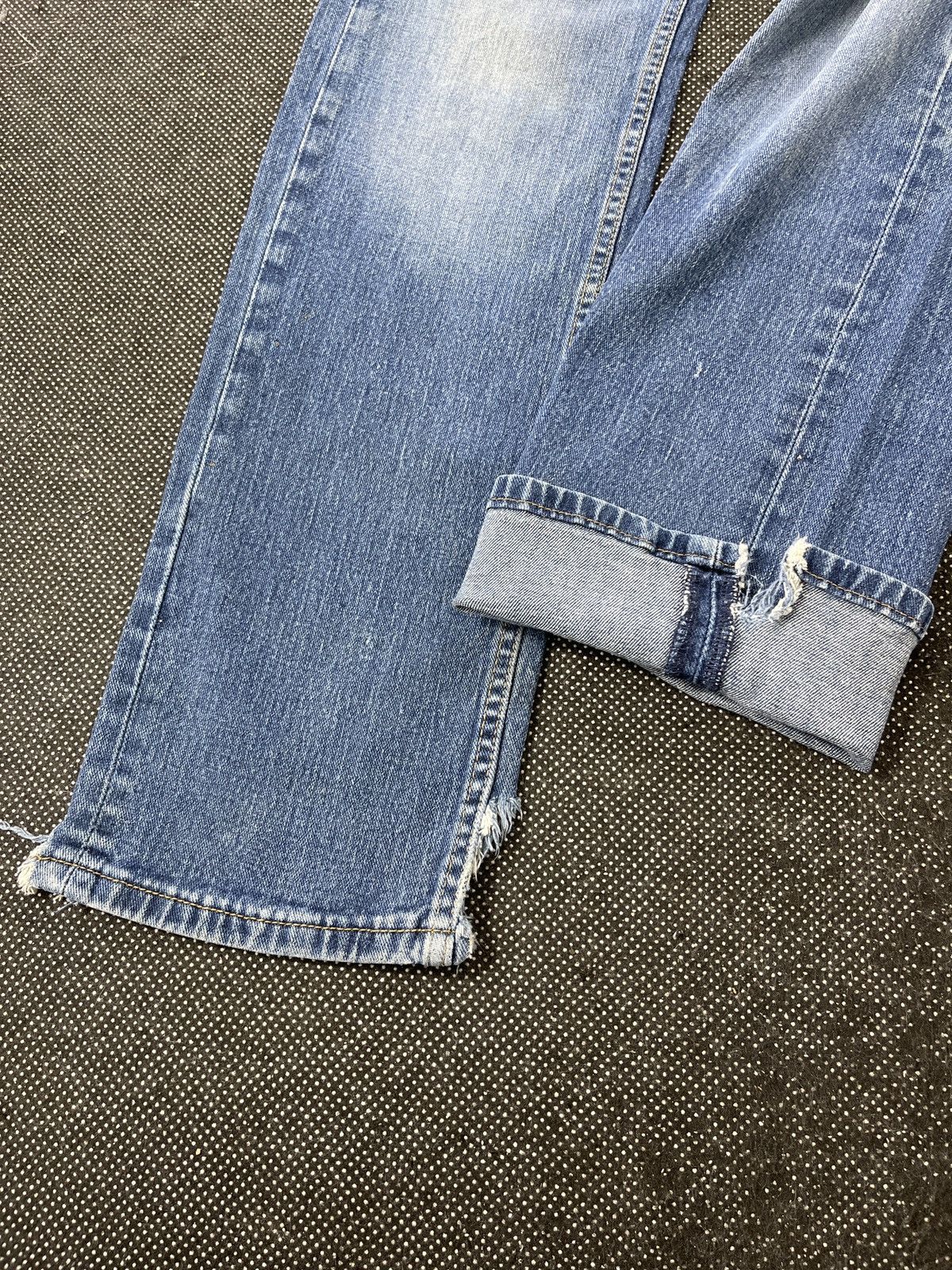 Levi's Vintage Levis 505 Ripped Jeans - J620 Size US 33 - 6 Thumbnail