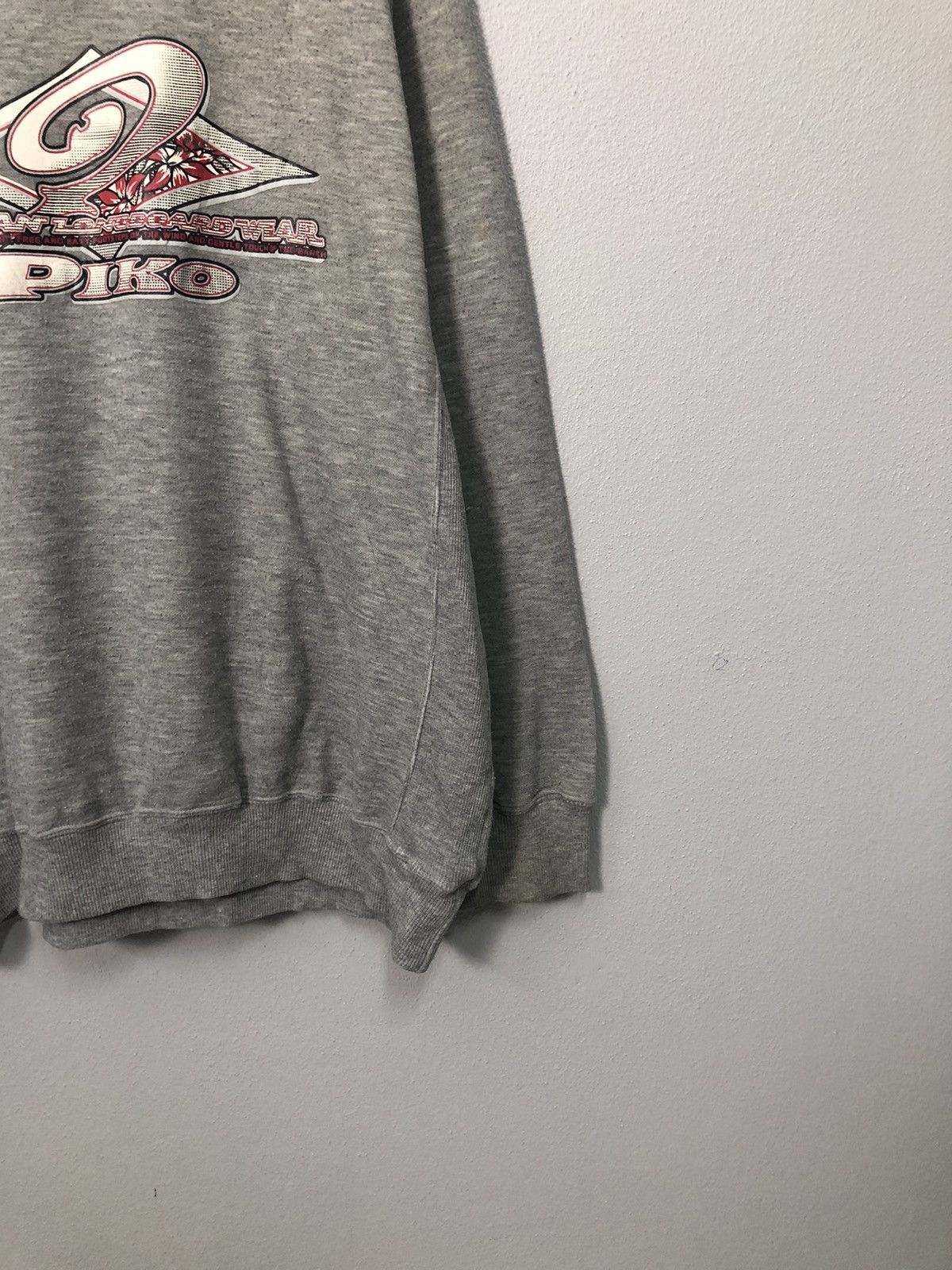 Japanese Brand Vintage Piko Crewneck Big Logo Sweatshirt Size US XL / EU 56 / 4 - 2 Thumbnail