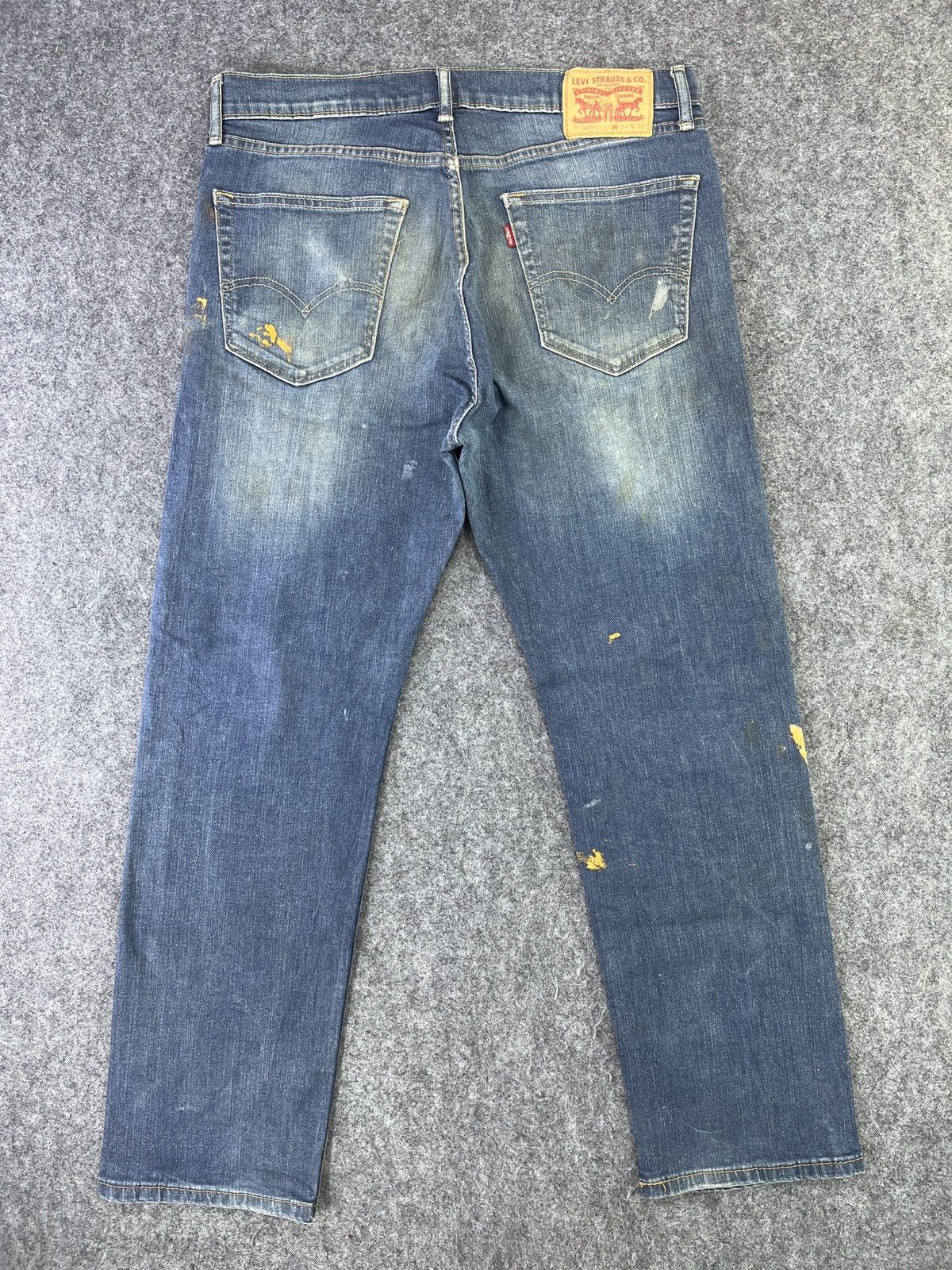 Levi's × Vintage Vintage Levis 505 Painted Jeans - J790 Size US 34 / EU 50 - 2 Thumbnail
