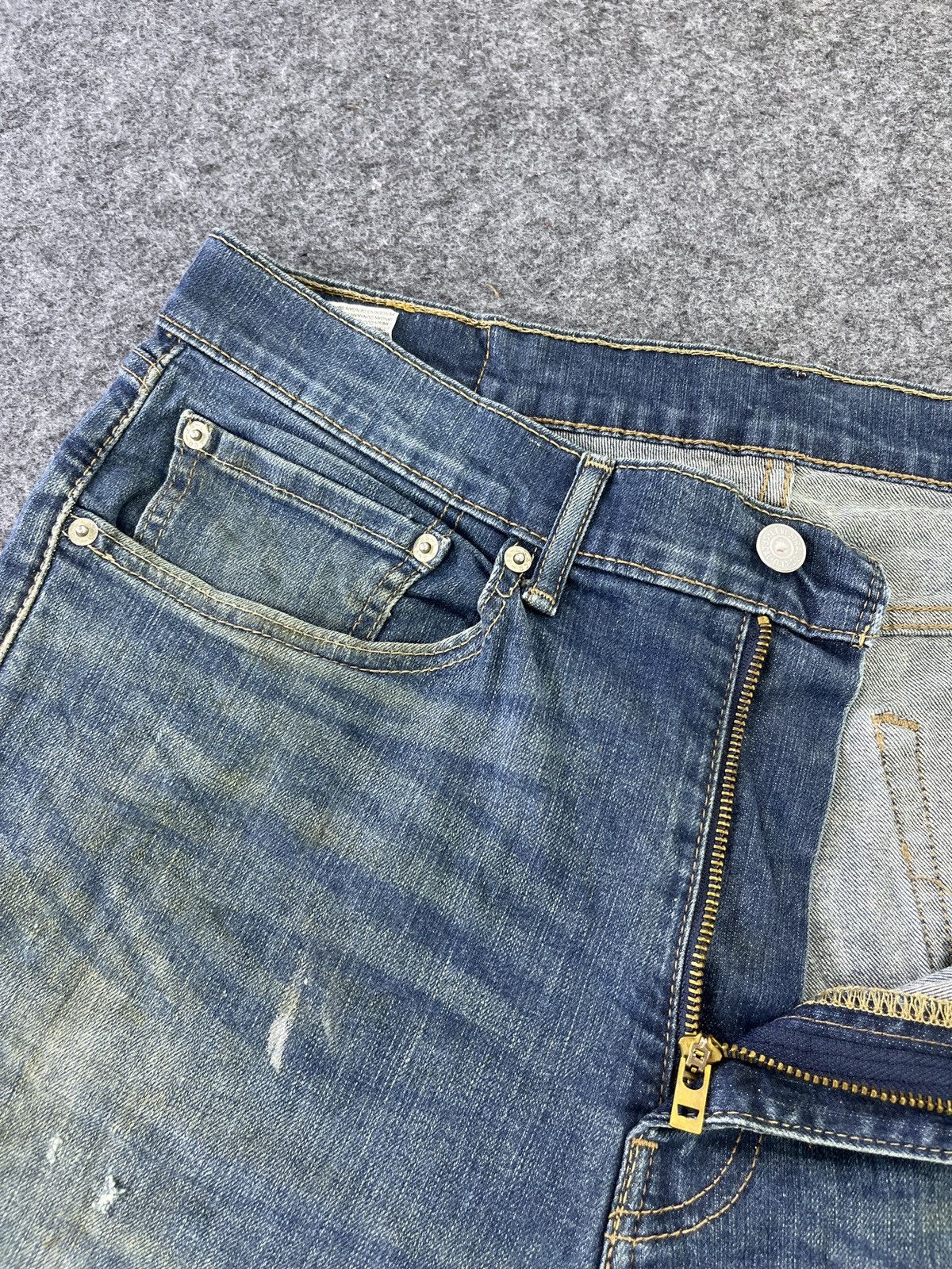 Levi's × Vintage Vintage Levis 505 Painted Jeans - J790 Size US 34 / EU 50 - 5 Thumbnail