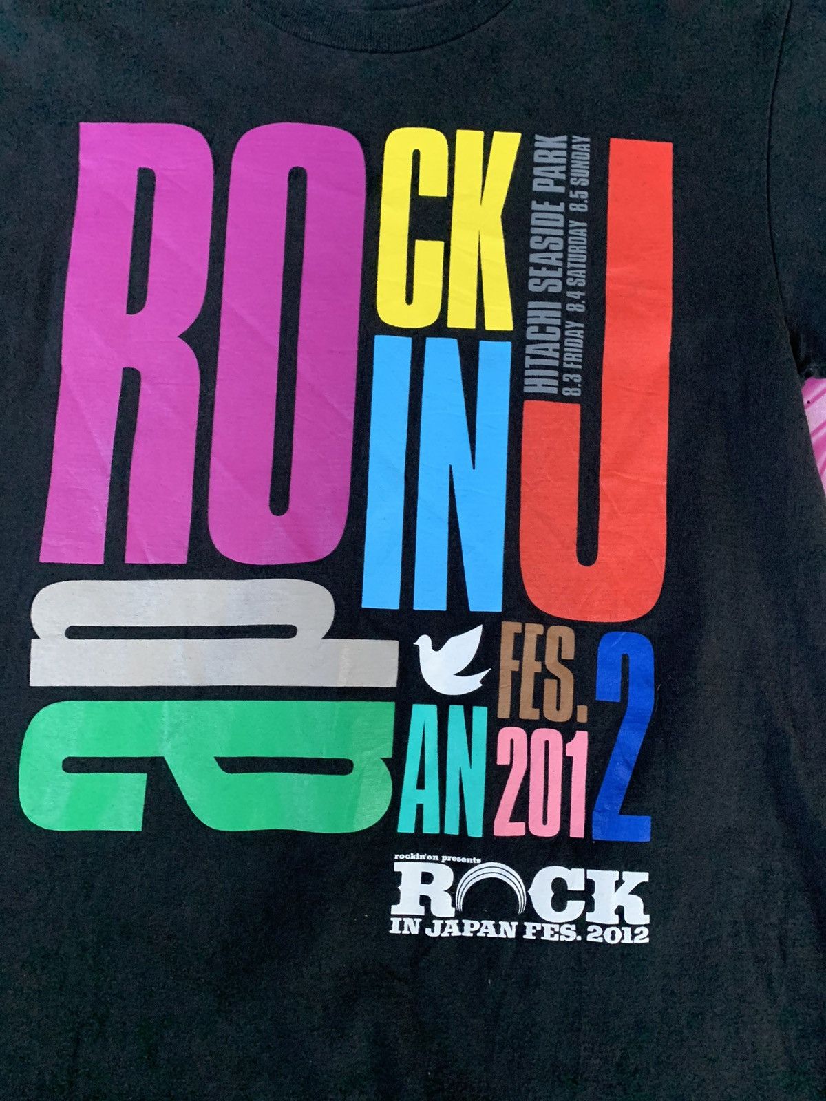 Japanese Brand 2012 Rock in Japan Festival Tee Size US M / EU 48-50 / 2 - 1 Thumbnail