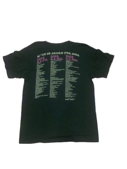 Japanese Brand 2012 Rock in Japan Festival Tee Size US M / EU 48-50 / 2 - 2 Thumbnail