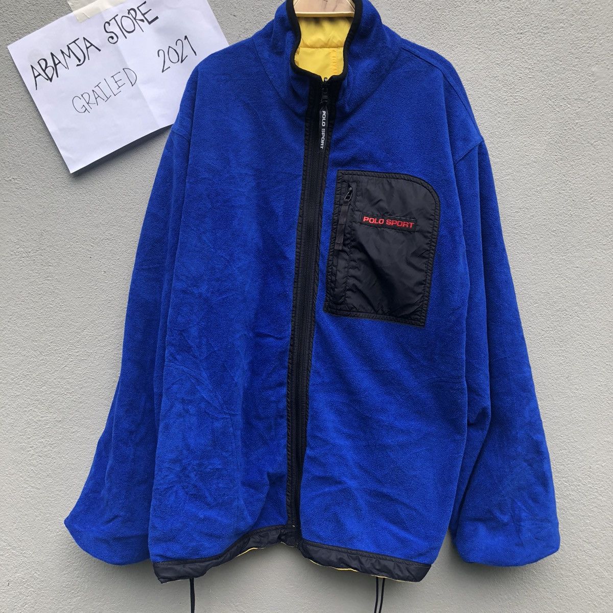 Polo Ralph Lauren Vintage Polo Sport Ralph Lauren Reversible Jacket Size US XL / EU 56 / 4 - 11 Thumbnail