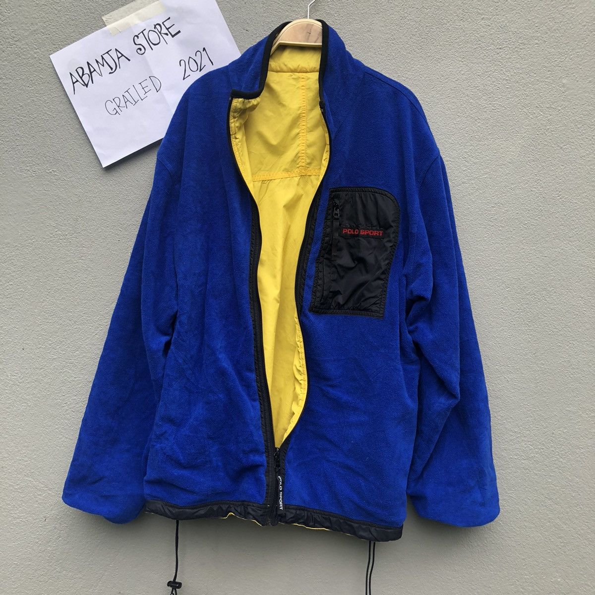Polo Ralph Lauren Vintage Polo Sport Ralph Lauren Reversible Jacket Size US XL / EU 56 / 4 - 2 Thumbnail