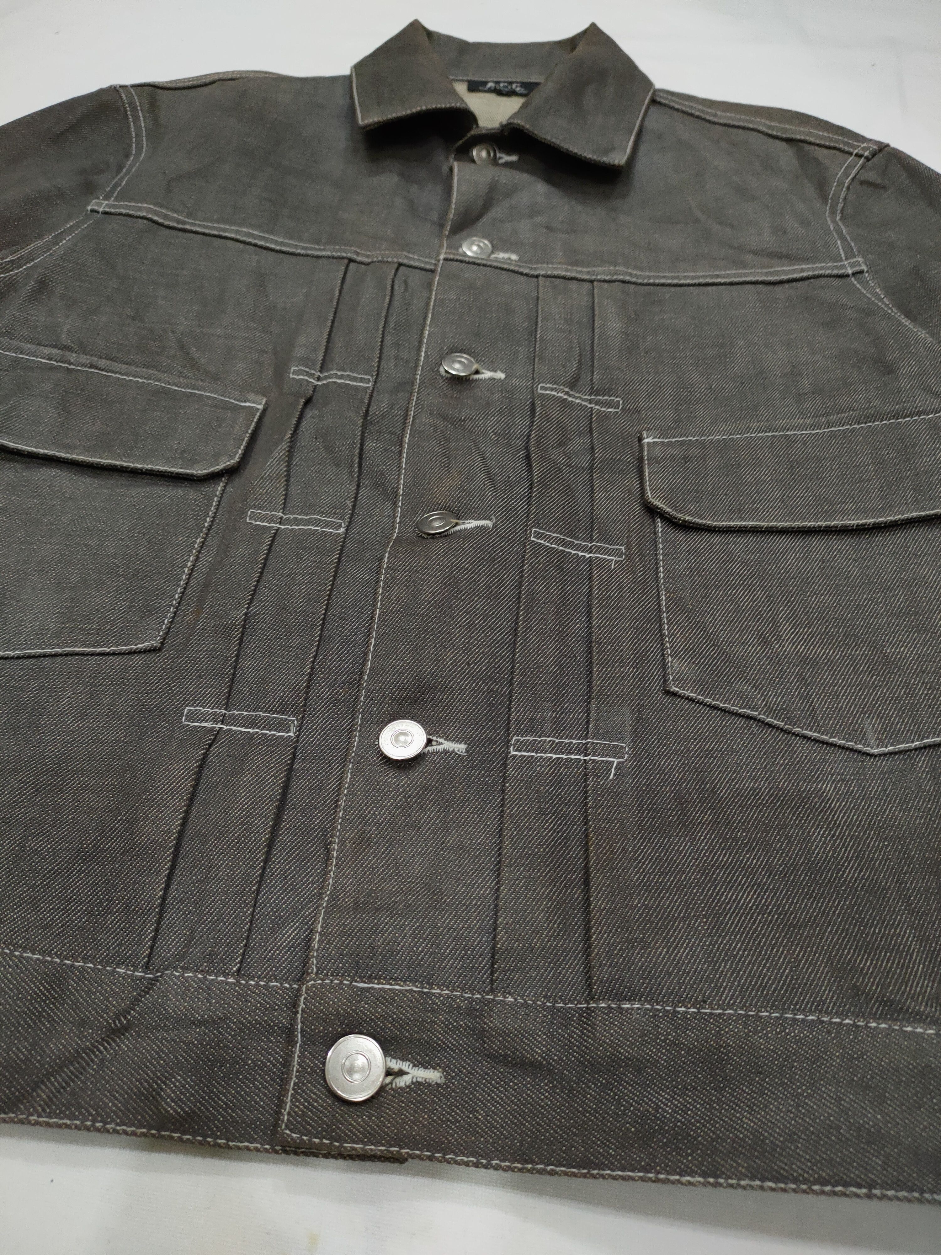 A.P.C. APC HIVER 2000 DENIM JACKET SIZE 2 LIKE NEW Size US M / EU 48-50 / 2 - 3 Thumbnail
