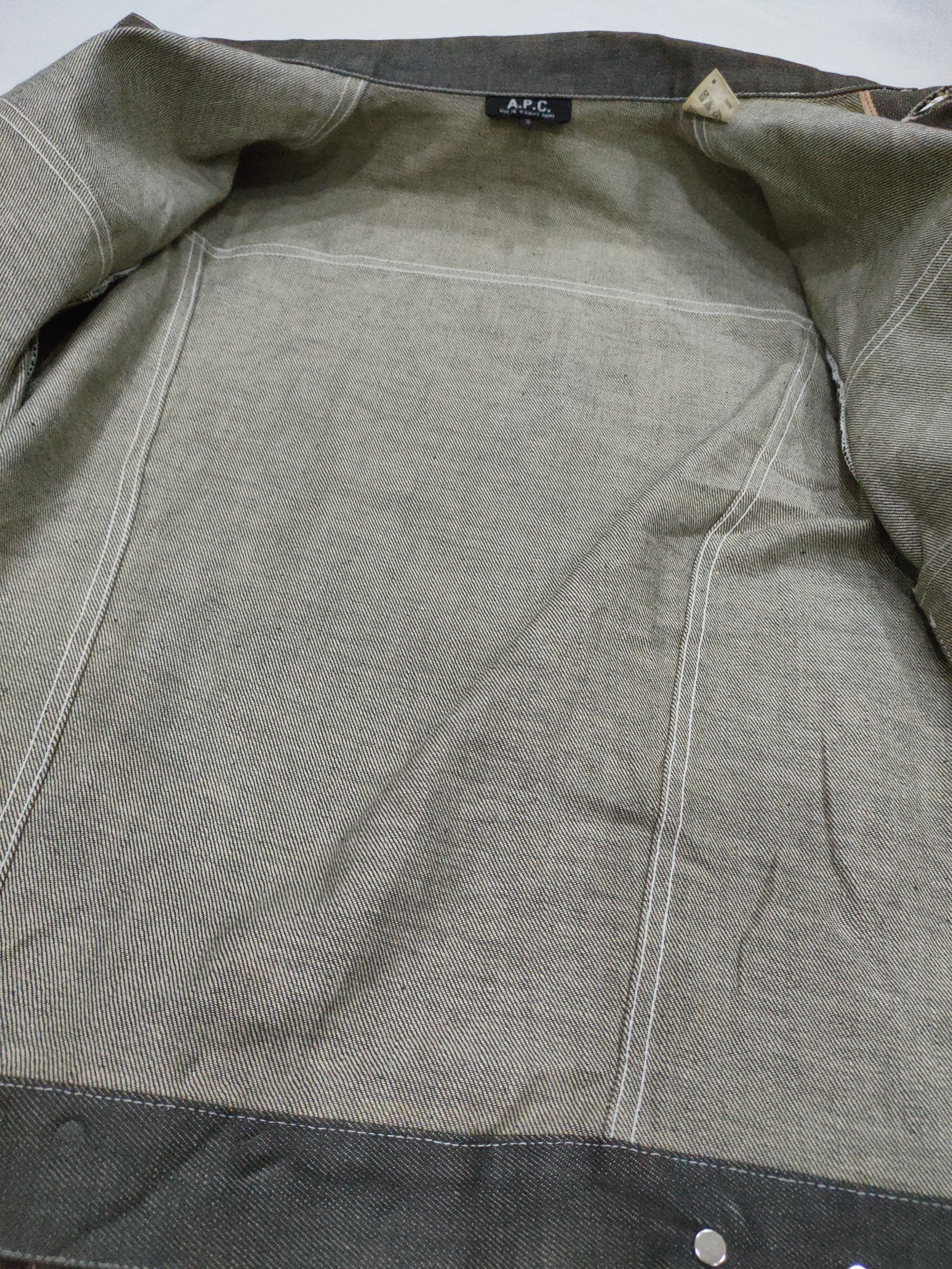 A.P.C. APC HIVER 2000 DENIM JACKET SIZE 2 LIKE NEW Size US M / EU 48-50 / 2 - 10 Thumbnail