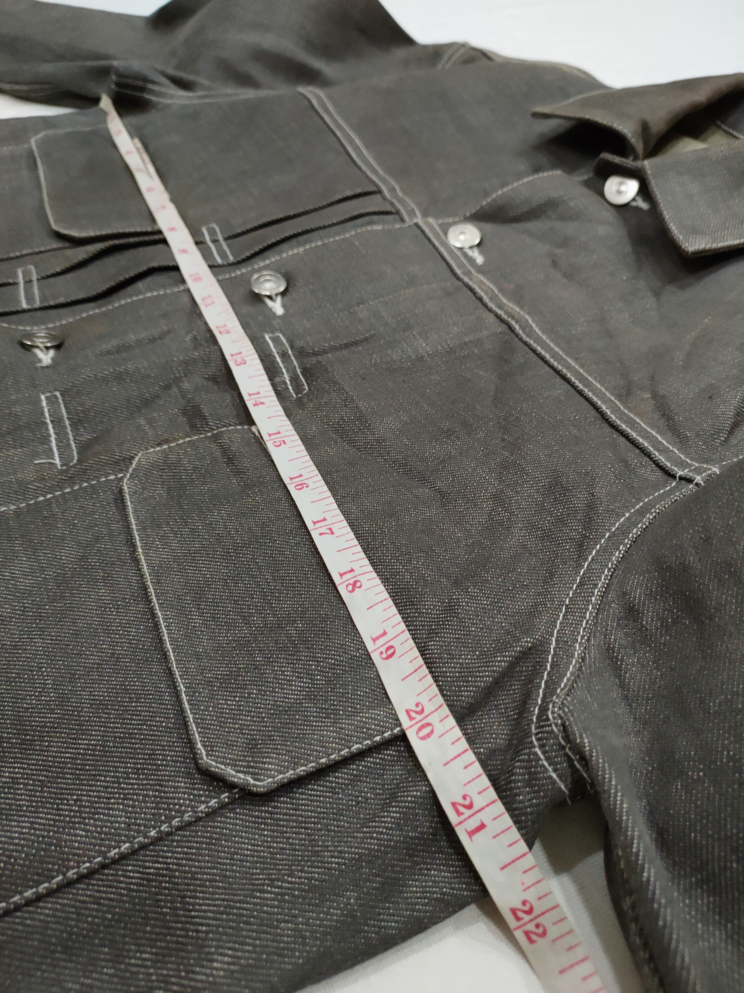 A.P.C. APC HIVER 2000 DENIM JACKET SIZE 2 LIKE NEW Size US M / EU 48-50 / 2 - 4 Thumbnail
