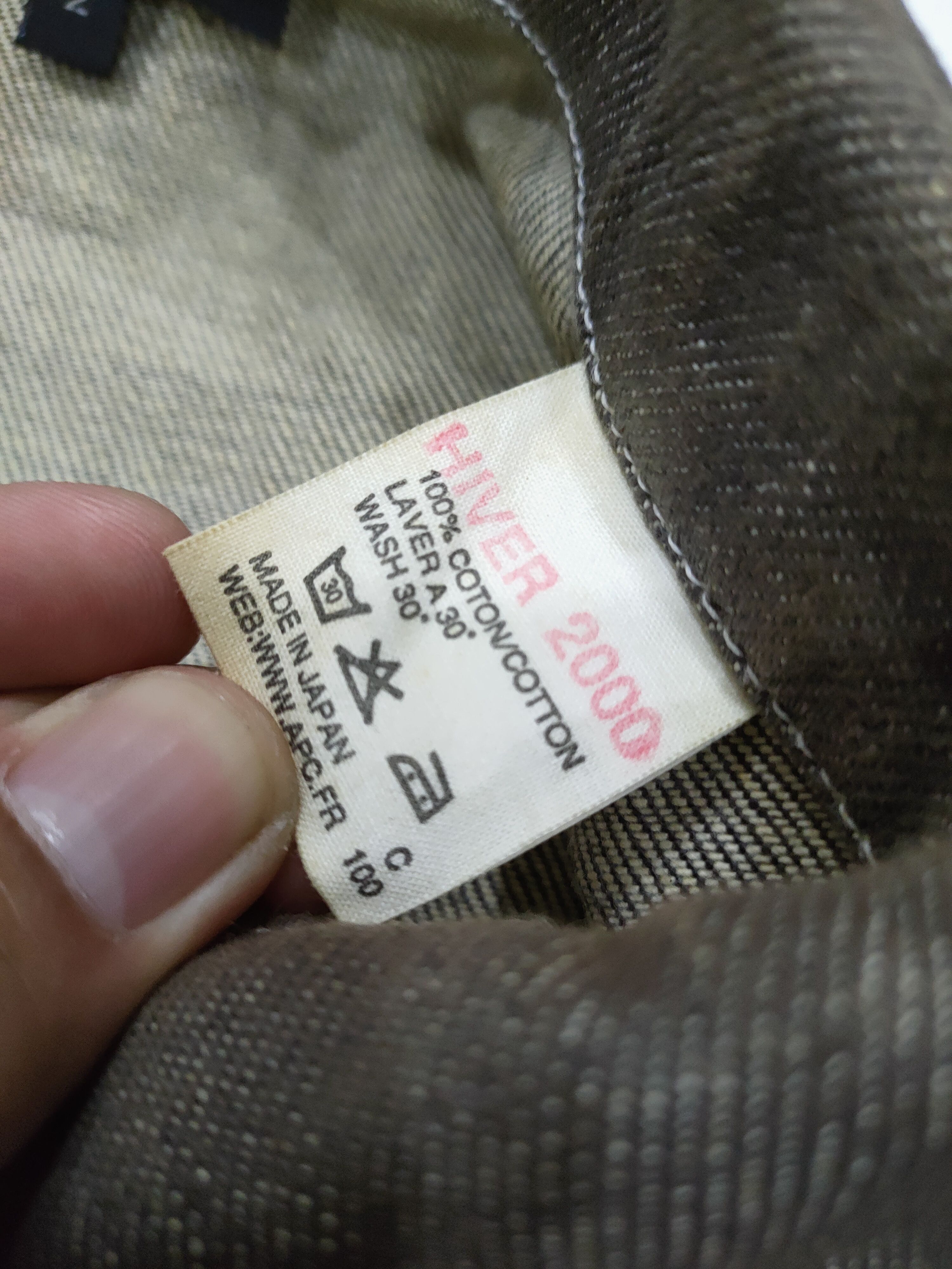A.P.C. APC HIVER 2000 DENIM JACKET SIZE 2 LIKE NEW Size US M / EU 48-50 / 2 - 8 Thumbnail