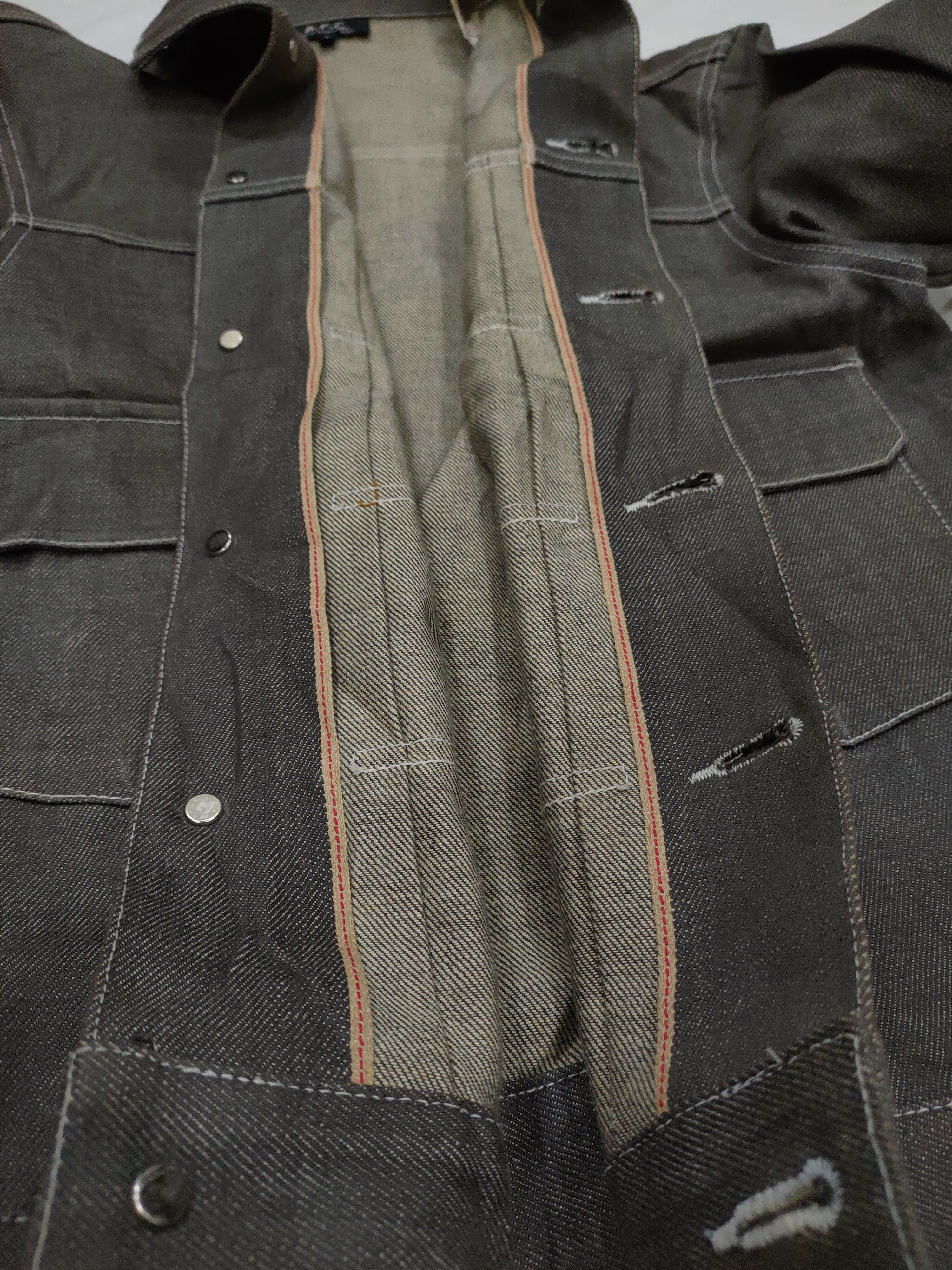 A.P.C. APC HIVER 2000 DENIM JACKET SIZE 2 LIKE NEW Size US M / EU 48-50 / 2 - 9 Thumbnail