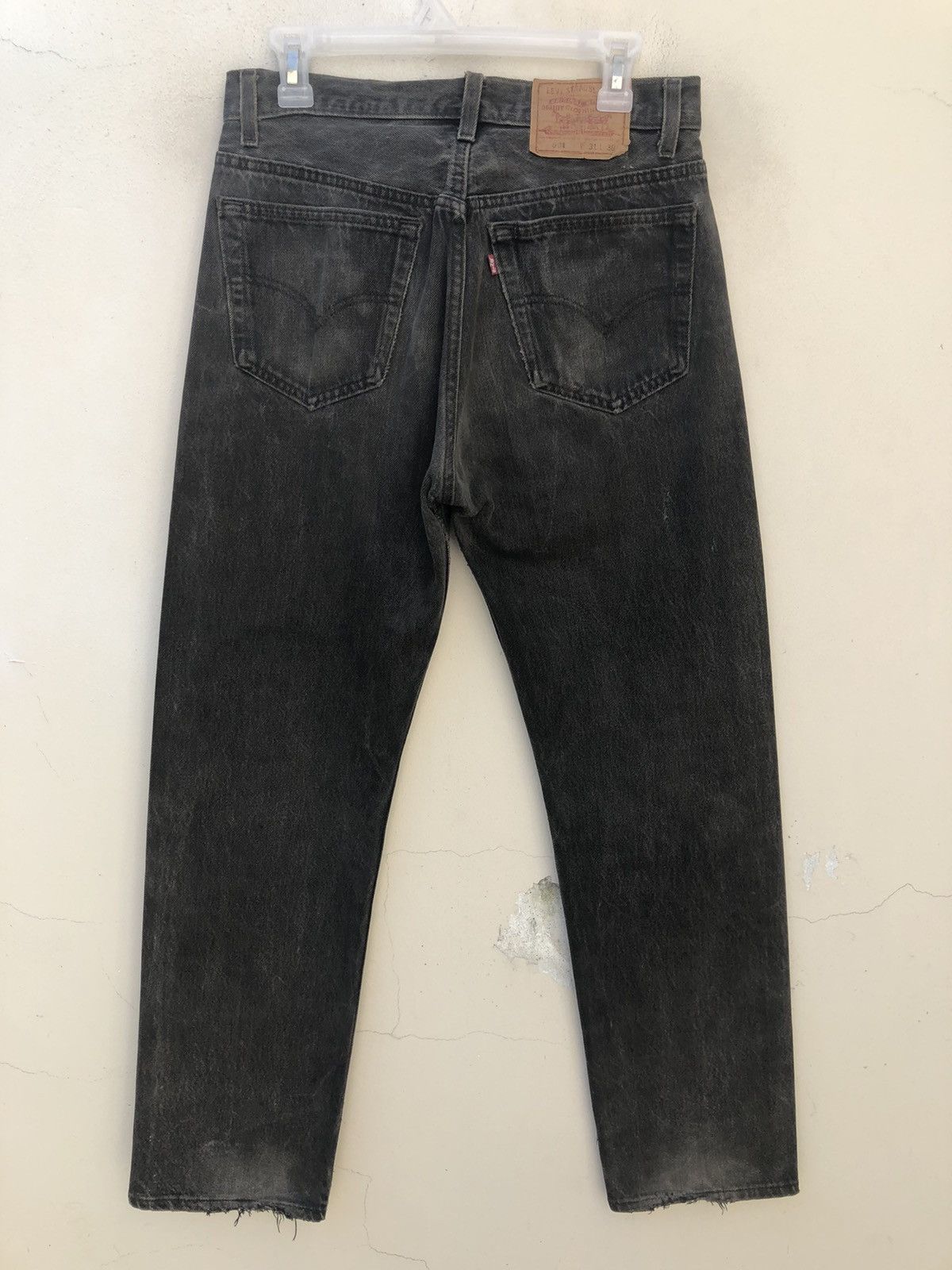 Levi's Vintage 1995 Levi’s 501 Jeans Faded Black Denim Size US 31 - 9 Thumbnail