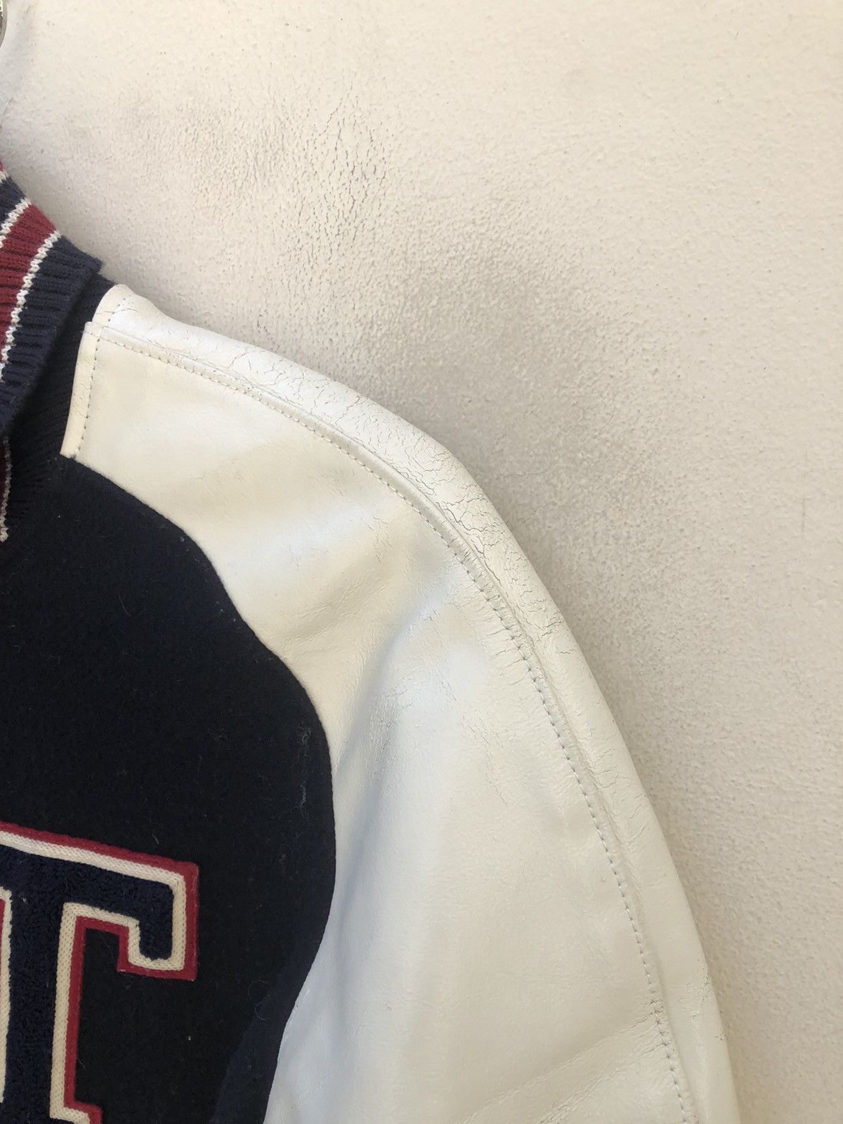 TMT TMT Japan Trashed Varsity Jacket Big Holiday University Size US M / EU 48-50 / 2 - 5 Thumbnail