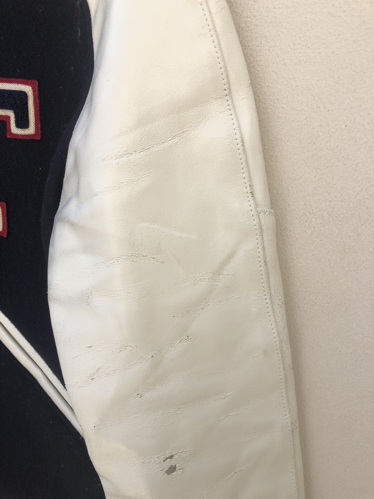 TMT TMT Japan Trashed Varsity Jacket Big Holiday University Size US M / EU 48-50 / 2 - 6 Thumbnail
