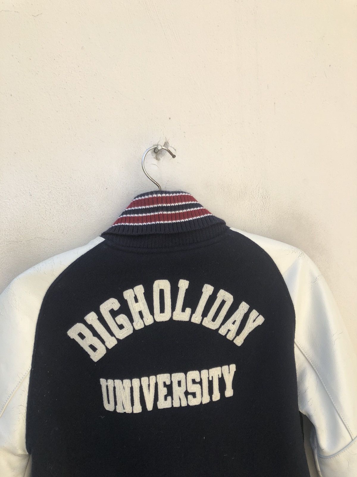 TMT TMT Japan Trashed Varsity Jacket Big Holiday University Size US M / EU 48-50 / 2 - 14 Thumbnail
