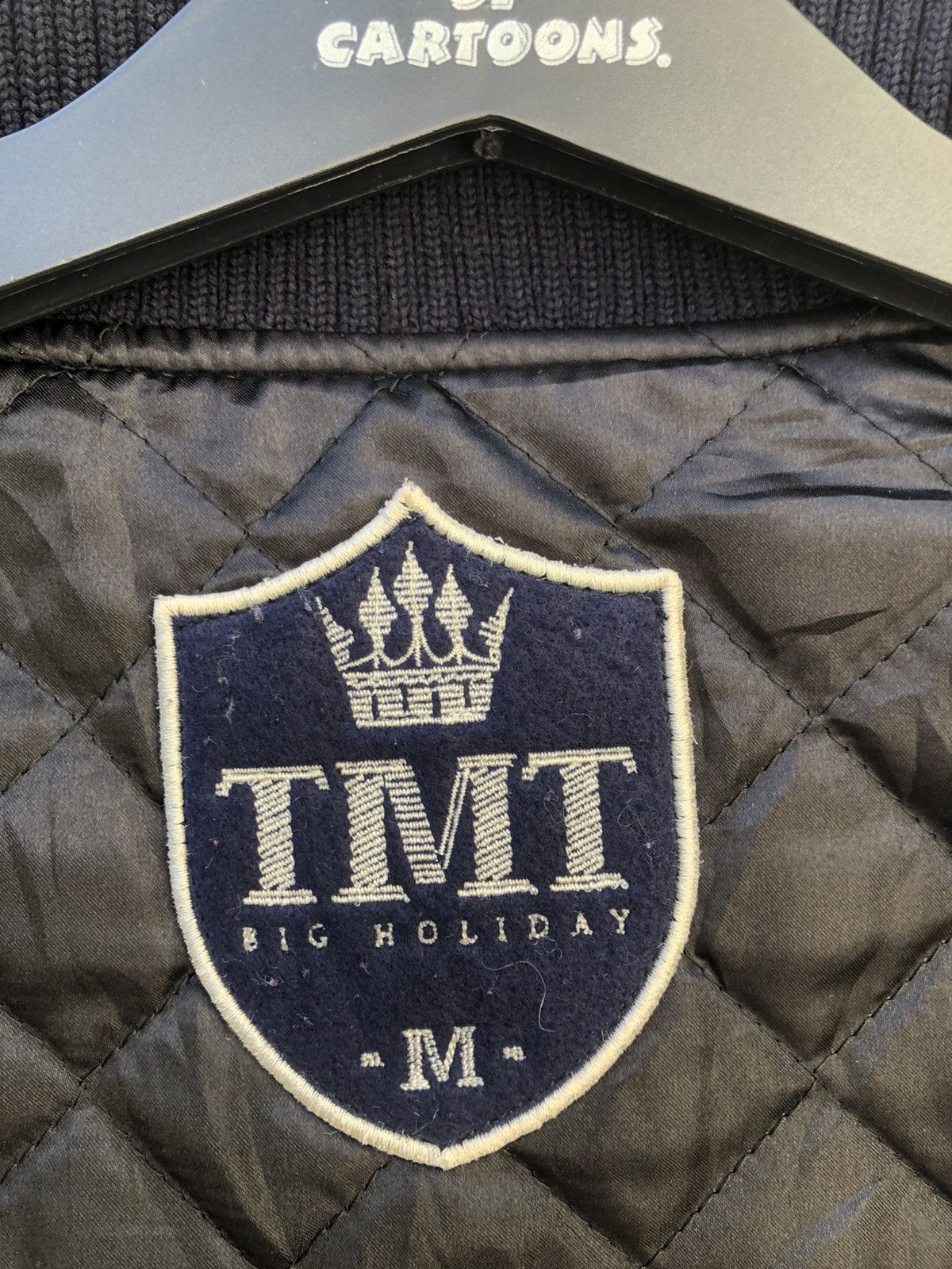 TMT TMT Japan Trashed Varsity Jacket Big Holiday University Size US M / EU 48-50 / 2 - 24 Thumbnail