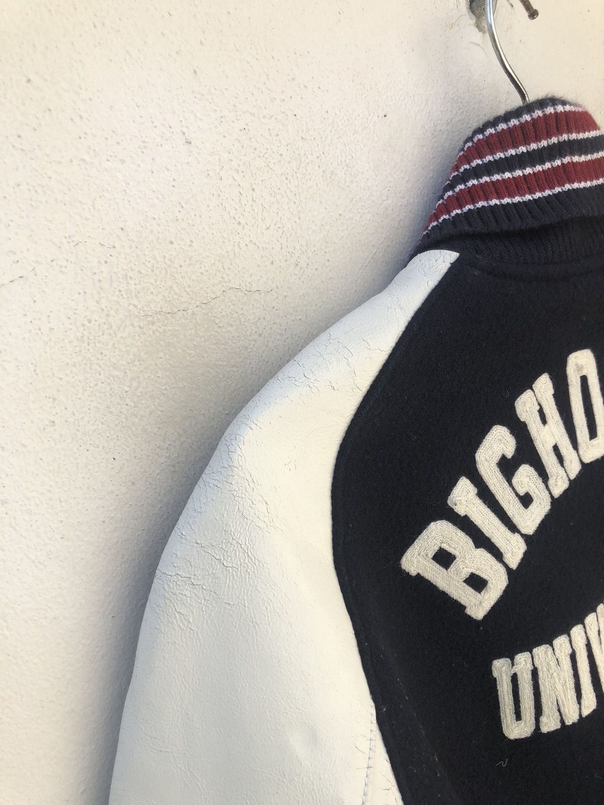 TMT TMT Japan Trashed Varsity Jacket Big Holiday University Size US M / EU 48-50 / 2 - 15 Thumbnail