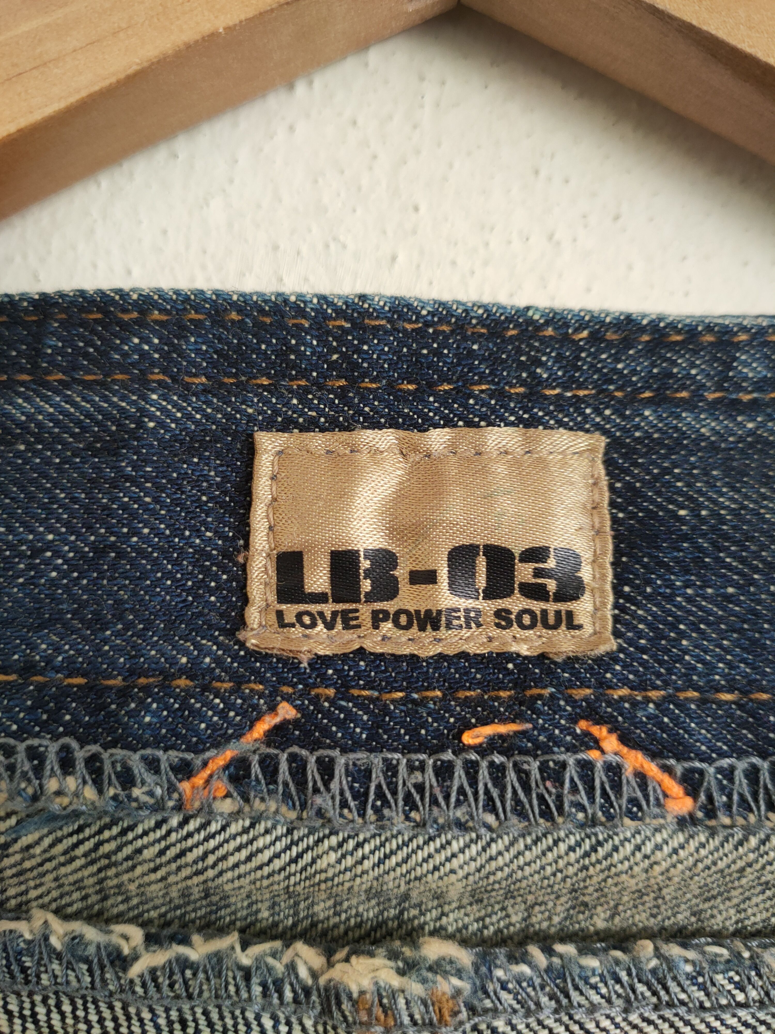 Japanese Brand × Vintage Vintage LB-03 Distressed Denim Size US 32 / EU 48 - 13 Thumbnail