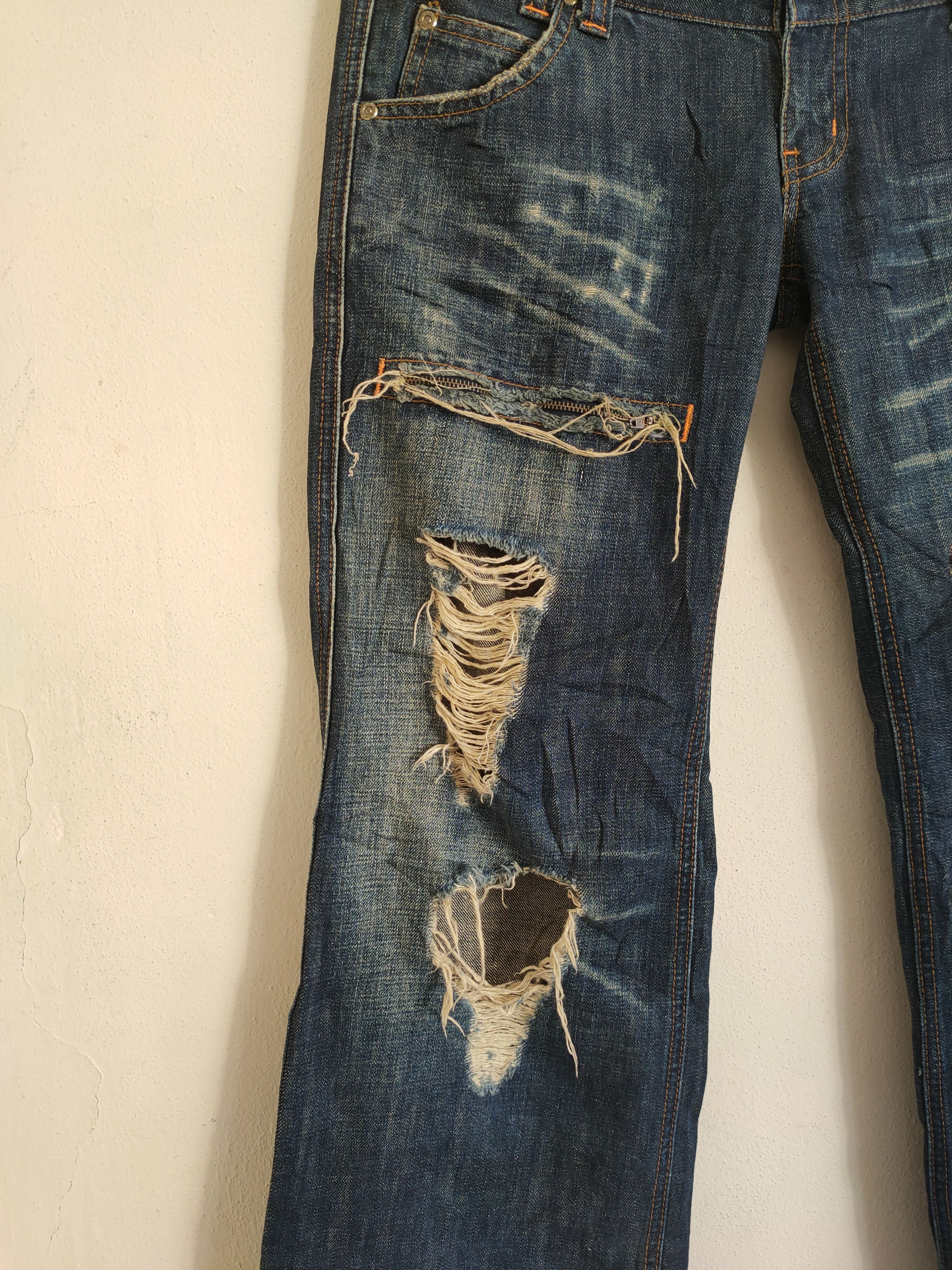 Japanese Brand × Vintage Vintage LB-03 Distressed Denim Size US 32 / EU 48 - 7 Thumbnail