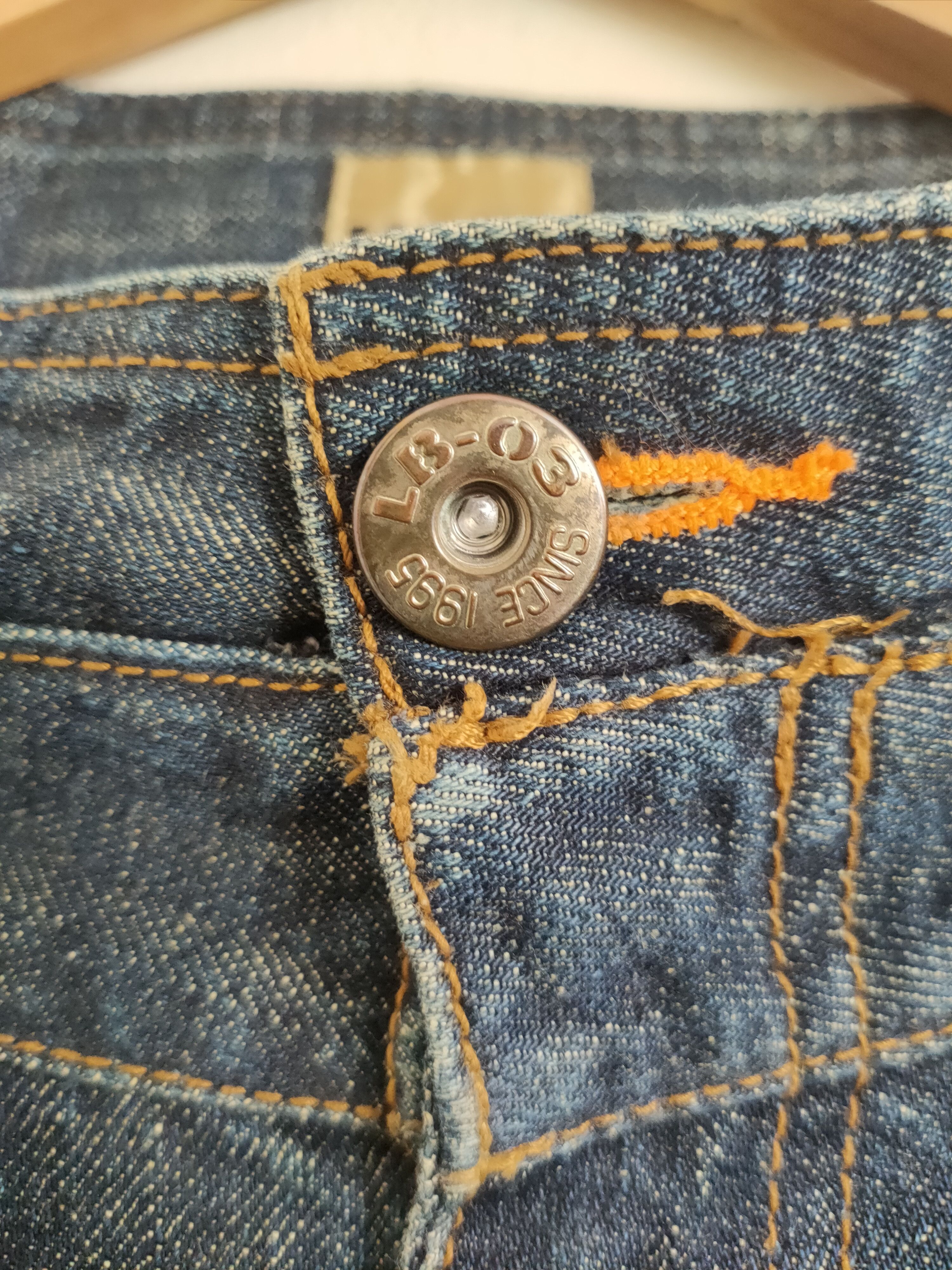 Japanese Brand × Vintage Vintage LB-03 Distressed Denim Size US 32 / EU 48 - 4 Thumbnail