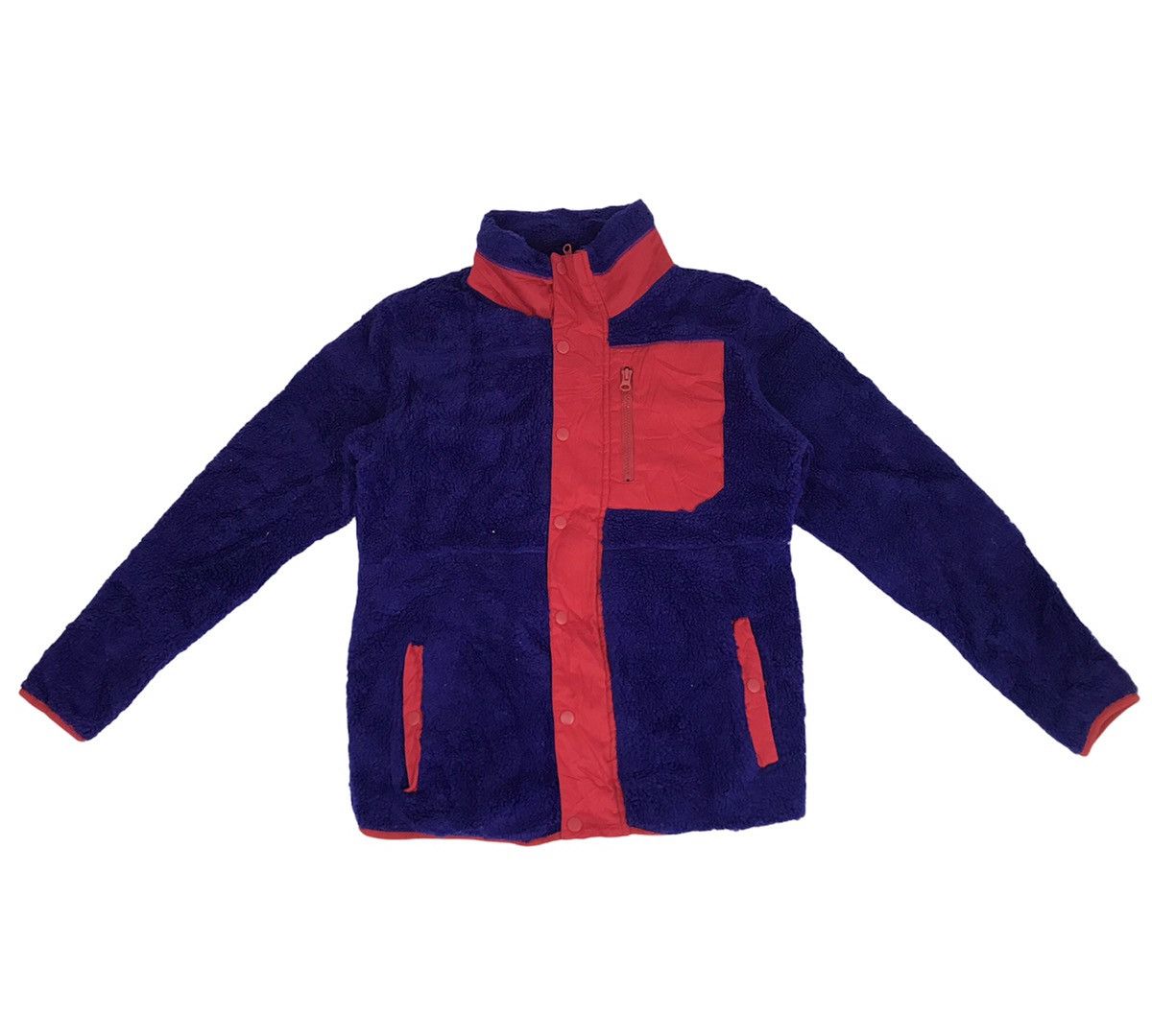 Japanese Brand Vintage Takeo Kikuchi Wool Fleece Jacket Tactical Size M / US 6-8 / IT 42-44 - 1 Thumbnail
