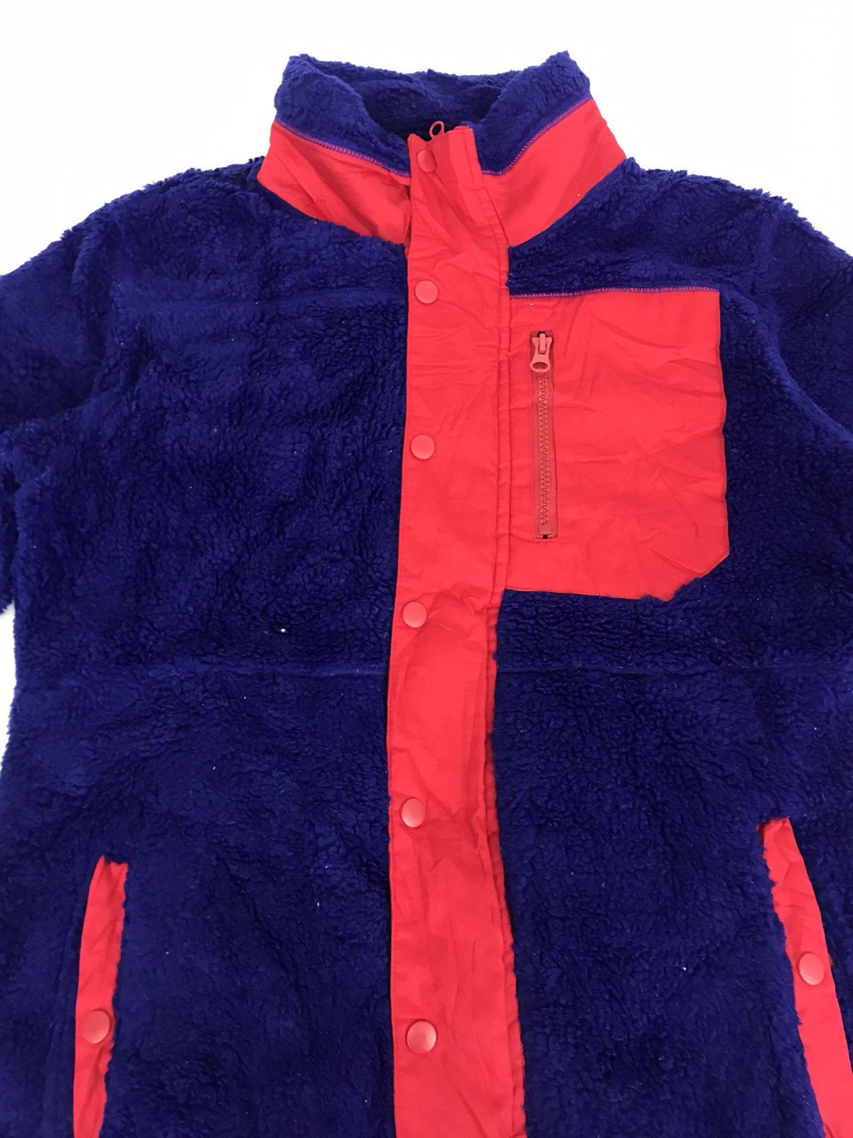 Japanese Brand Vintage Takeo Kikuchi Wool Fleece Jacket Tactical Size M / US 6-8 / IT 42-44 - 2 Thumbnail
