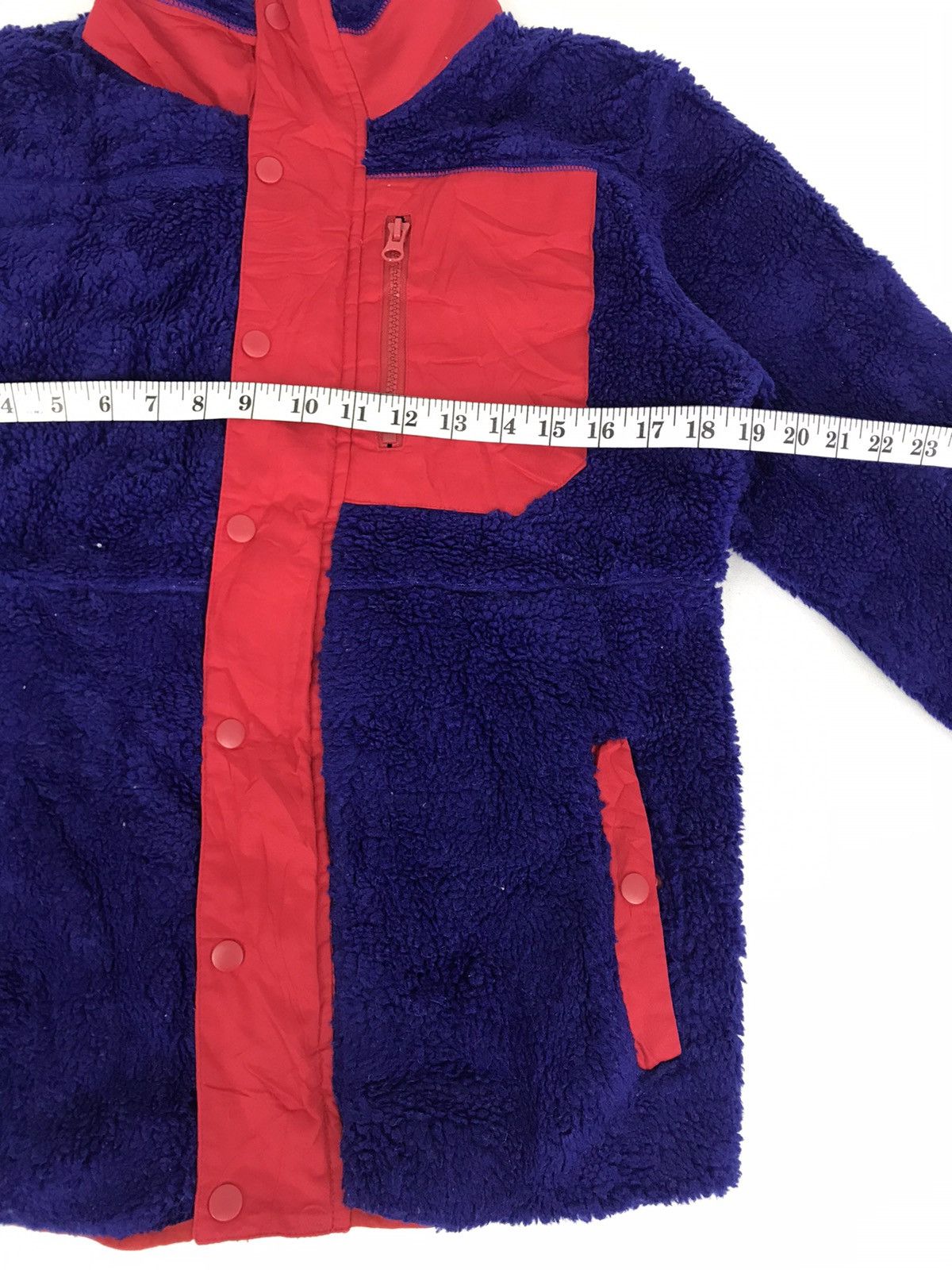 Japanese Brand Vintage Takeo Kikuchi Wool Fleece Jacket Tactical Size M / US 6-8 / IT 42-44 - 8 Thumbnail