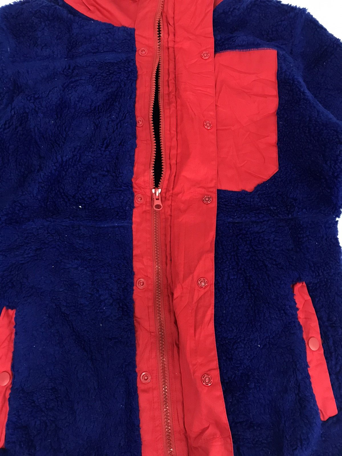 Japanese Brand Vintage Takeo Kikuchi Wool Fleece Jacket Tactical Size M / US 6-8 / IT 42-44 - 7 Thumbnail