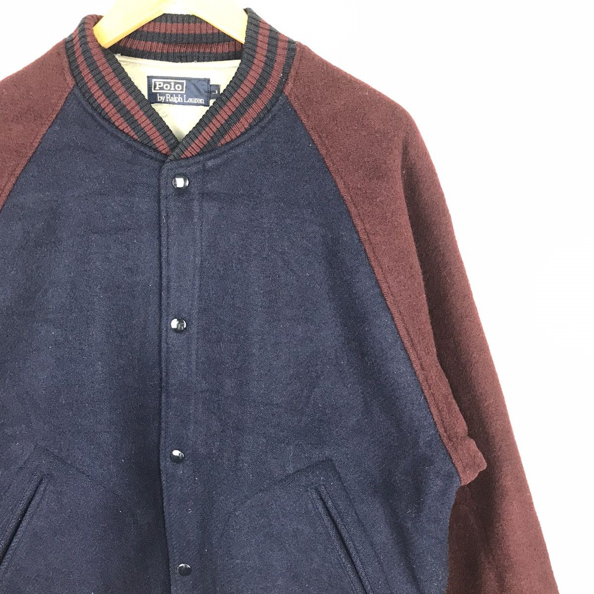 Polo Ralph Lauren Polo Ralph Lauren Varsity Jacket Size US L / EU 52-54 / 3 - 3 Thumbnail