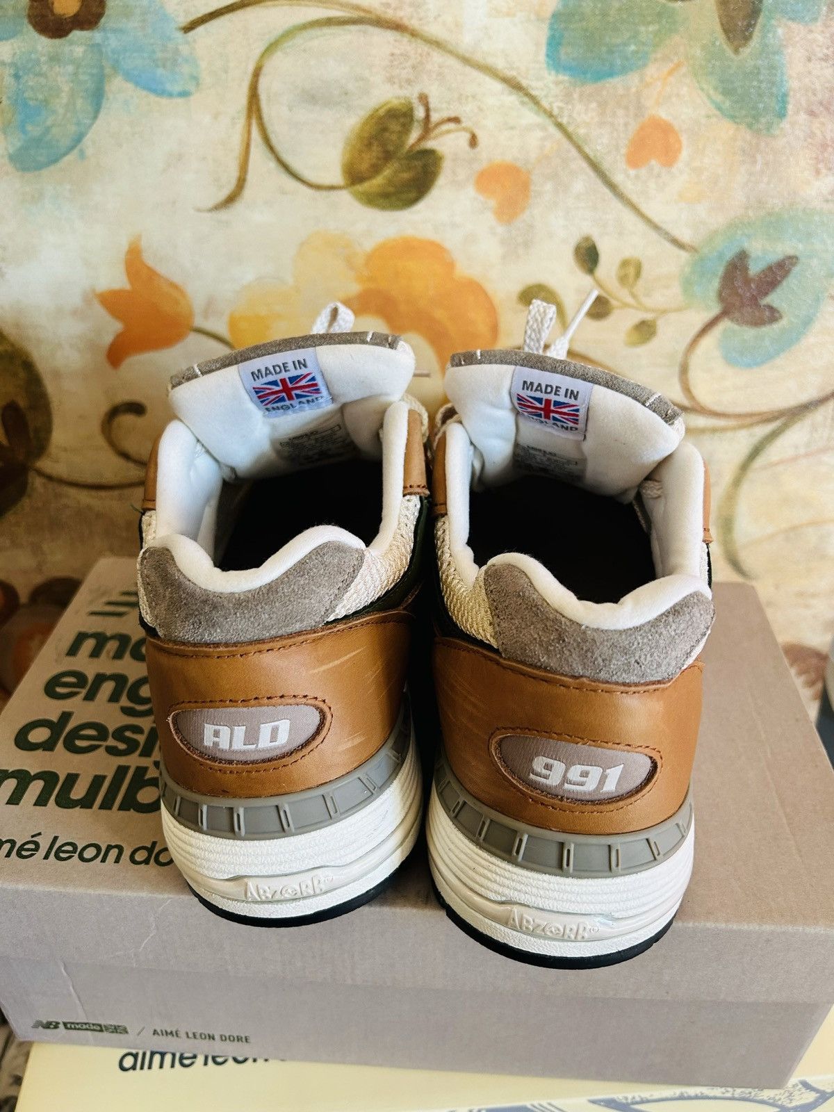 Aime Leon Dore × New Balance Aimé Leon Dore x 991 Made in England 'Tan' Size US 9 / EU 42 - 4 Thumbnail