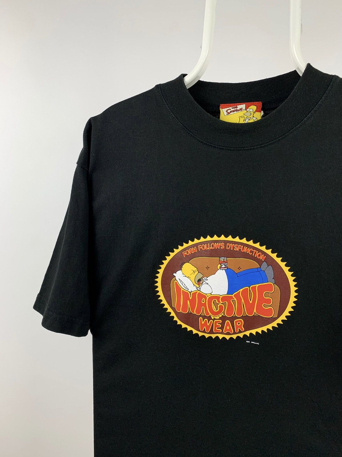 The Simpsons × Vintage 2002 Vintage The Simpsons Homer Inactive Wear T-Shirt Size US L / EU 52-54 / 3 - 4 Thumbnail