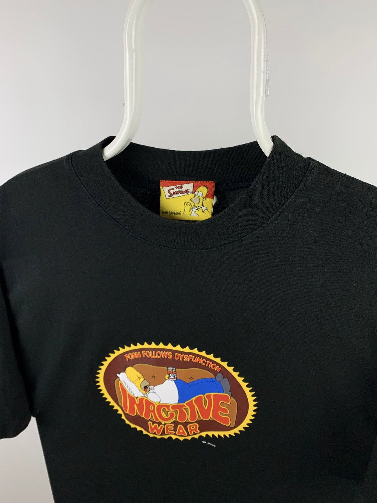 The Simpsons × Vintage 2002 Vintage The Simpsons Homer Inactive Wear T-Shirt Size US L / EU 52-54 / 3 - 5 Thumbnail
