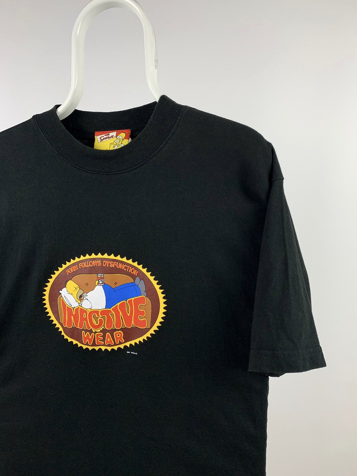 The Simpsons × Vintage 2002 Vintage The Simpsons Homer Inactive Wear T-Shirt Size US L / EU 52-54 / 3 - 3 Thumbnail