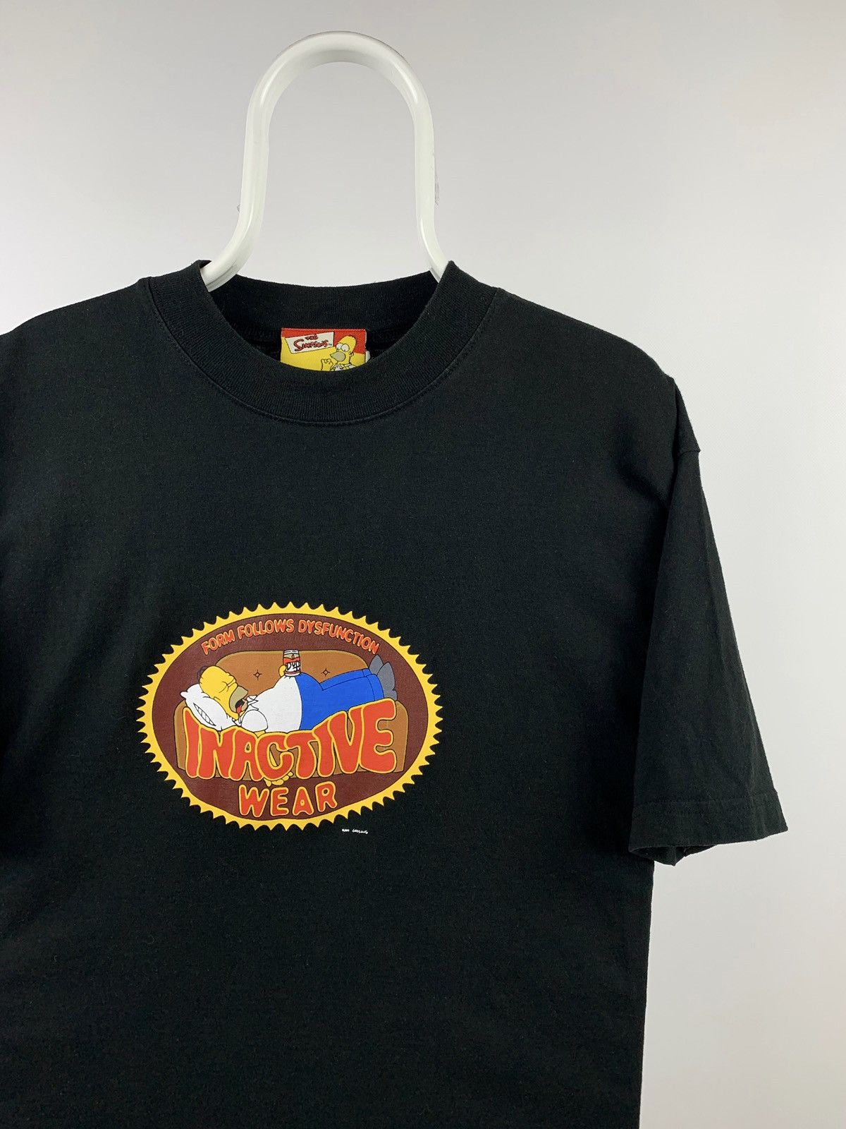 The Simpsons × Vintage 2002 Vintage The Simpsons Homer Inactive Wear T-Shirt Size US L / EU 52-54 / 3 - 7 Thumbnail