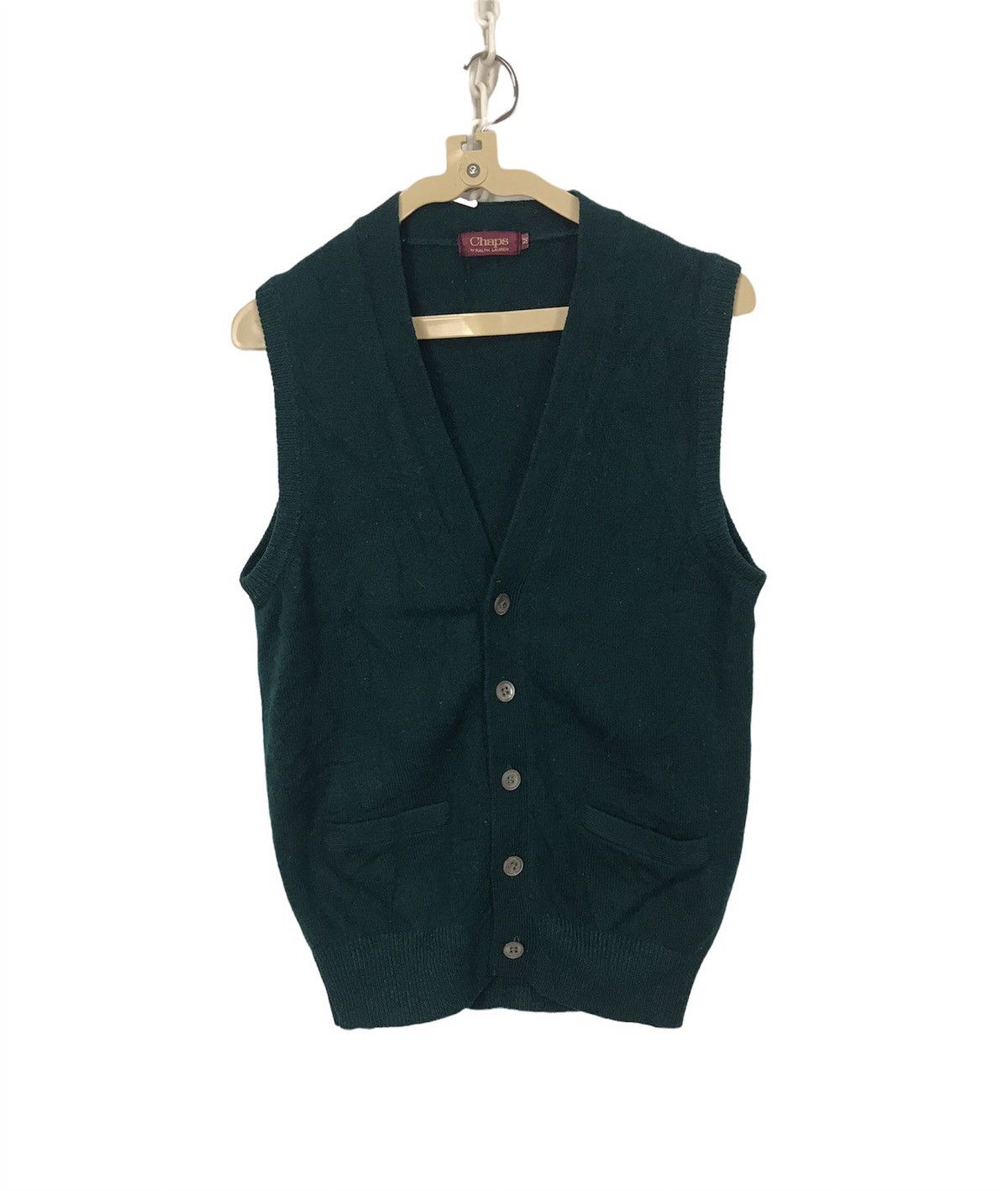 Chaps Ralph Lauren Chaps Ralph Lauren sleeveless wool cardigan Size US S / EU 44-46 / 1 - 1 Thumbnail