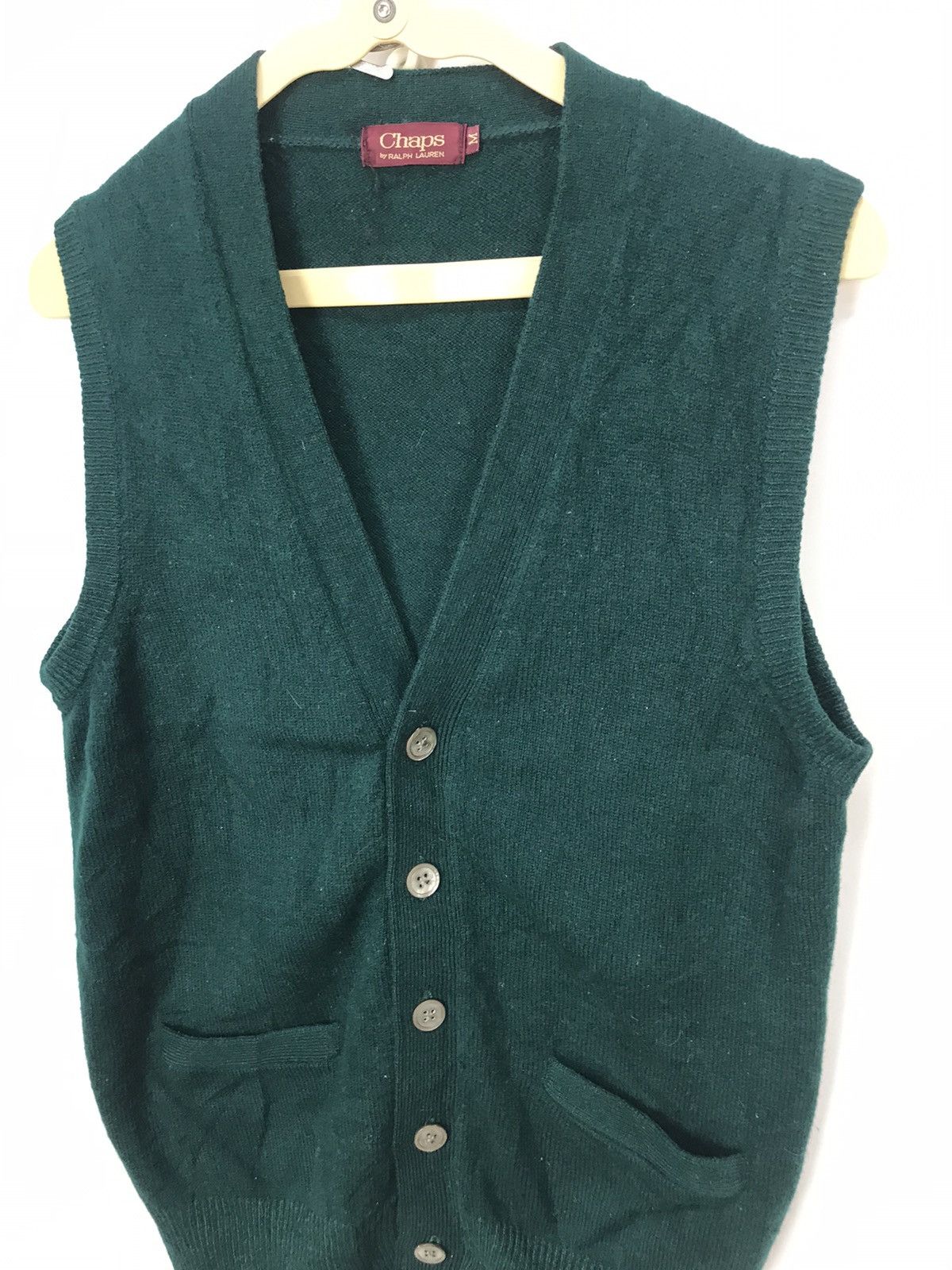 Chaps Ralph Lauren Chaps Ralph Lauren sleeveless wool cardigan Size US S / EU 44-46 / 1 - 7 Thumbnail