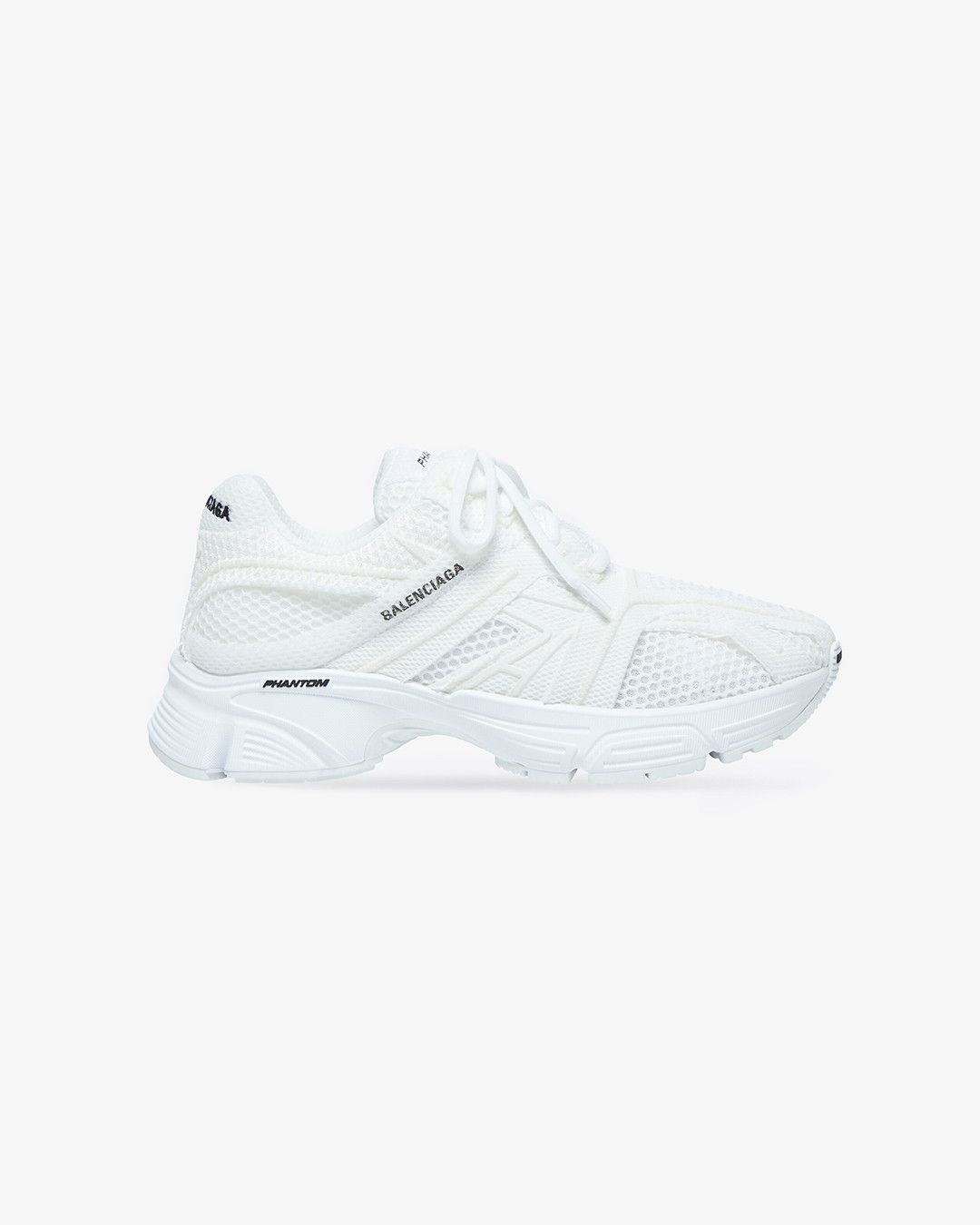 Balenciaga BALENCIAGA PHANTOM SNEAKER WHITE Size US 12 / EU 45 - 1 Thumbnail